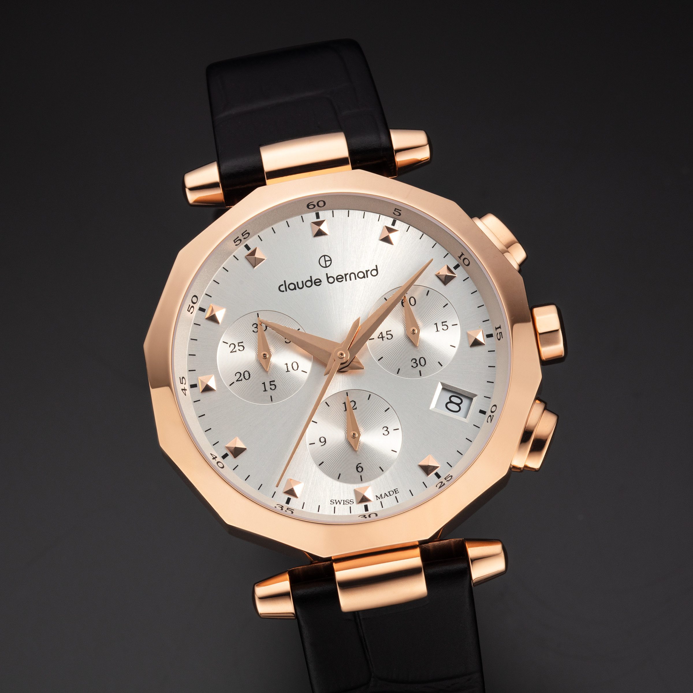 CLAUDE BERNARD Schweizer Uhr Dress Code Chronograph