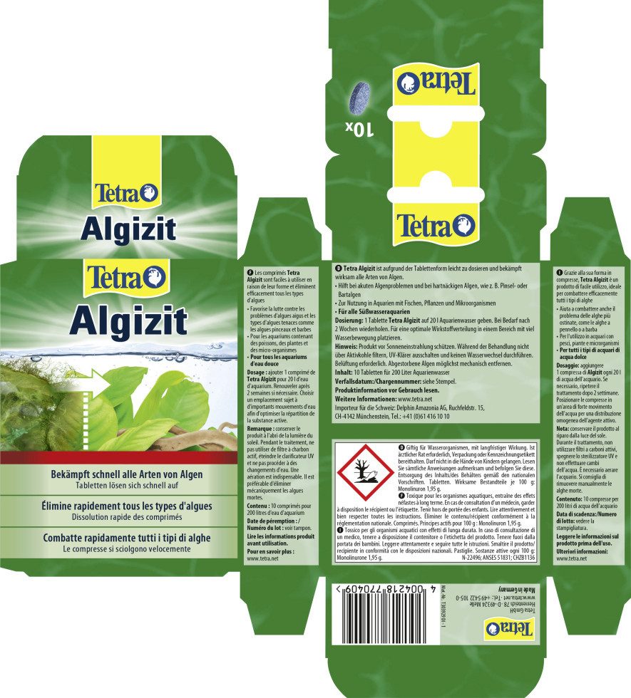Tetra Algenschutz Tetra Algizit 10 Tabletten