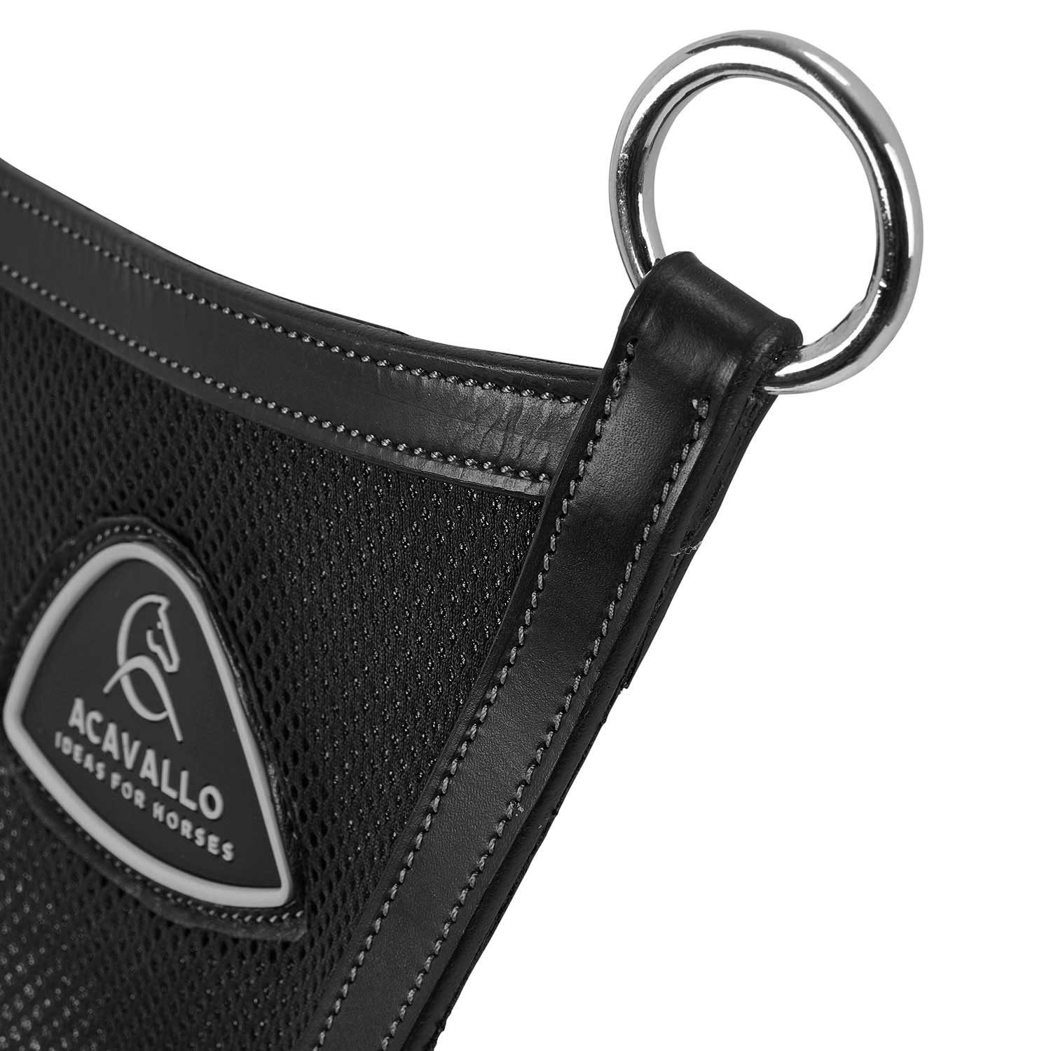 Acavallo Martingal Acavallo Martingalgabel Kalbsleder geschlossen