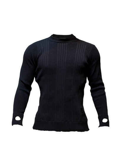 UNDERWORLD Rollkragenpullover UNDERWORLD Mockneck Breakdance Sweater Pullover