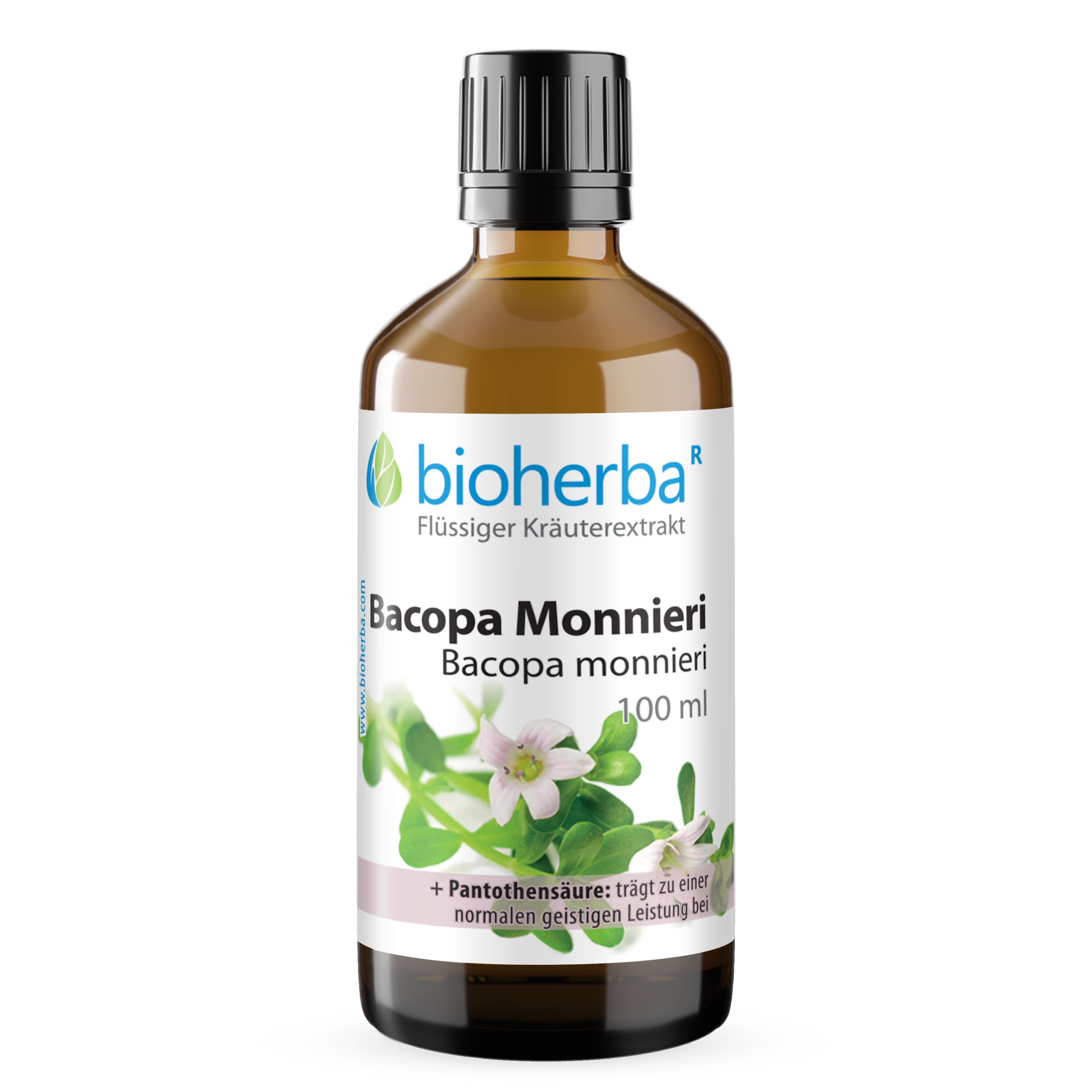 BIOHERBA R Bioherba Bacopa Monnieri Tropfen Tinktur 100 ml Tropfen, 1 er