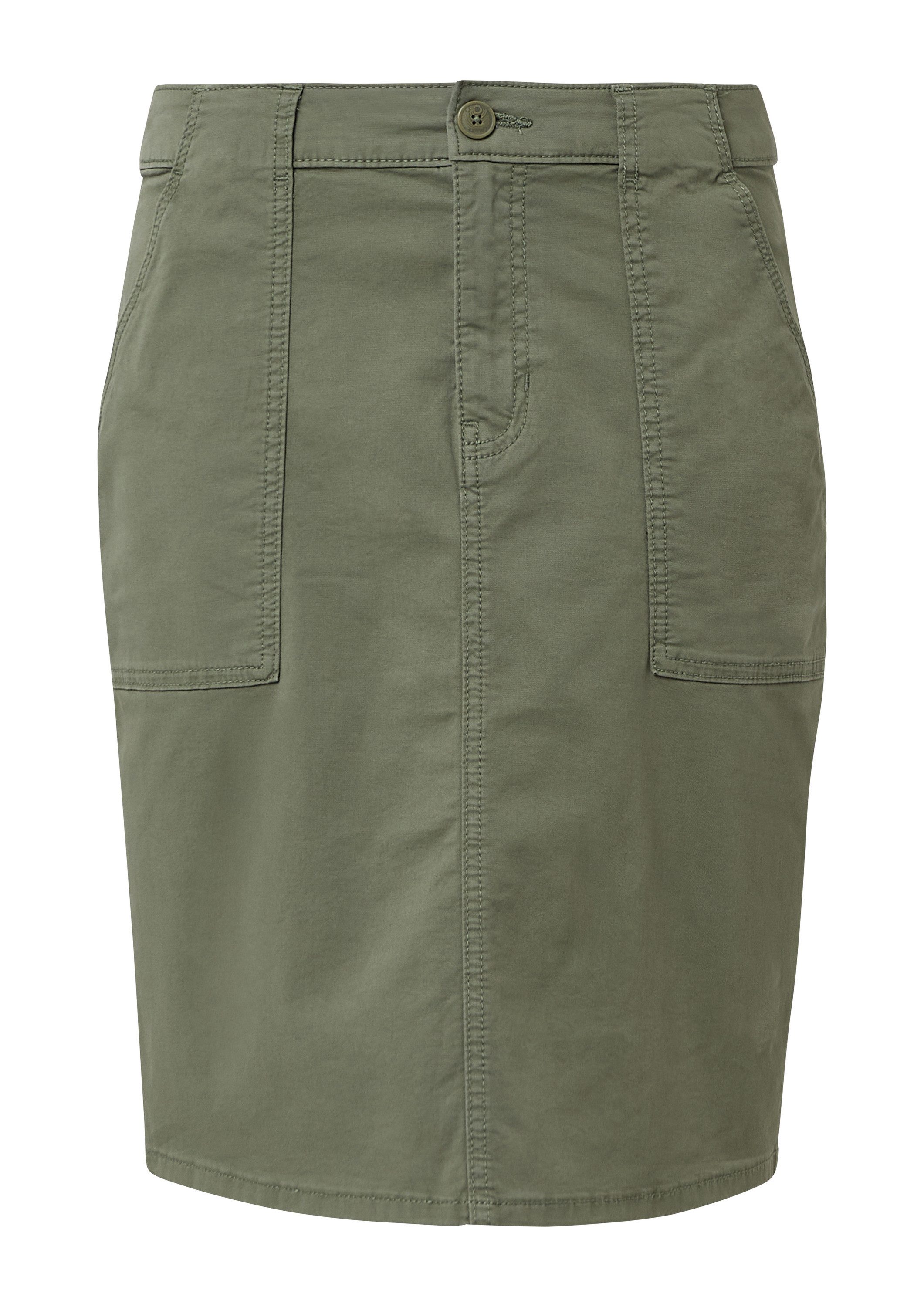 s.Oliver Minirock Rock Kurzer Rock mit aufgesetzten Taschen günstig online kaufen