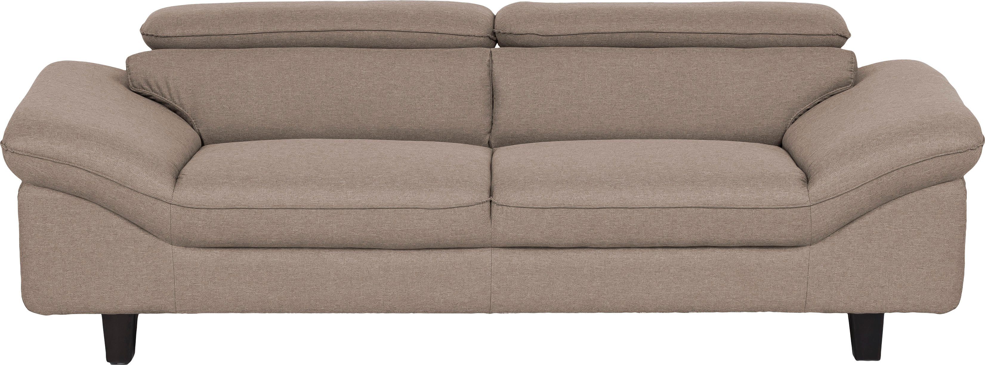 Home affaire 3-Sitzer "Pilot", Big-Sofa mit Kopfteilverstellung günstig online kaufen