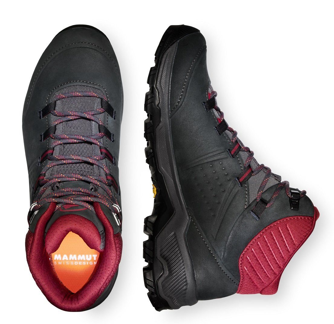 Mammut Nova Mid IV GTX (All-Terrain, Nubukleder, wasserdicht) schwarz/rot W günstig online kaufen