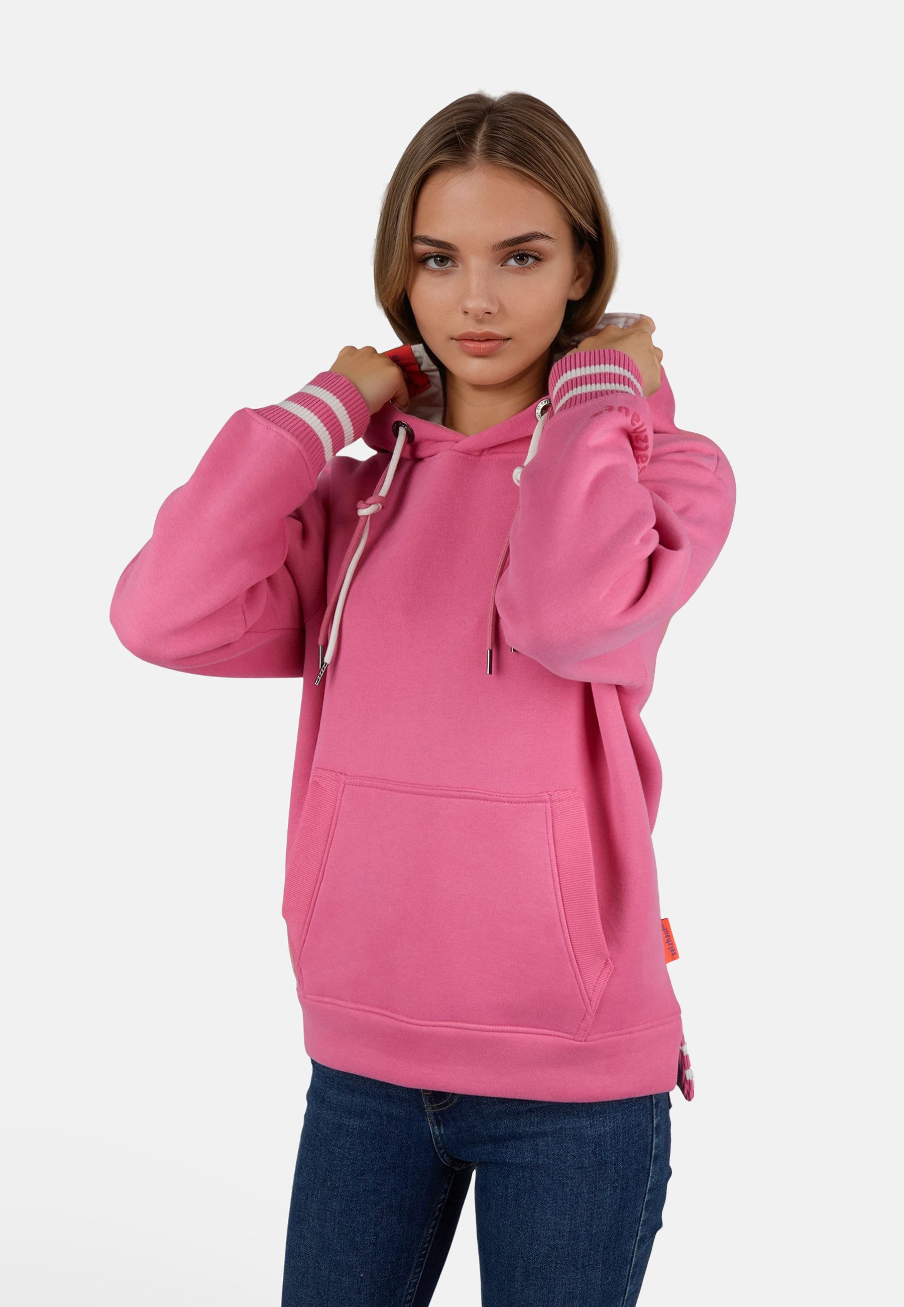 salzhaut Hoodie VERDADDERT Damen Oversized Damen Kapuzenpullover– lässig, frisch und nordisch charmant!