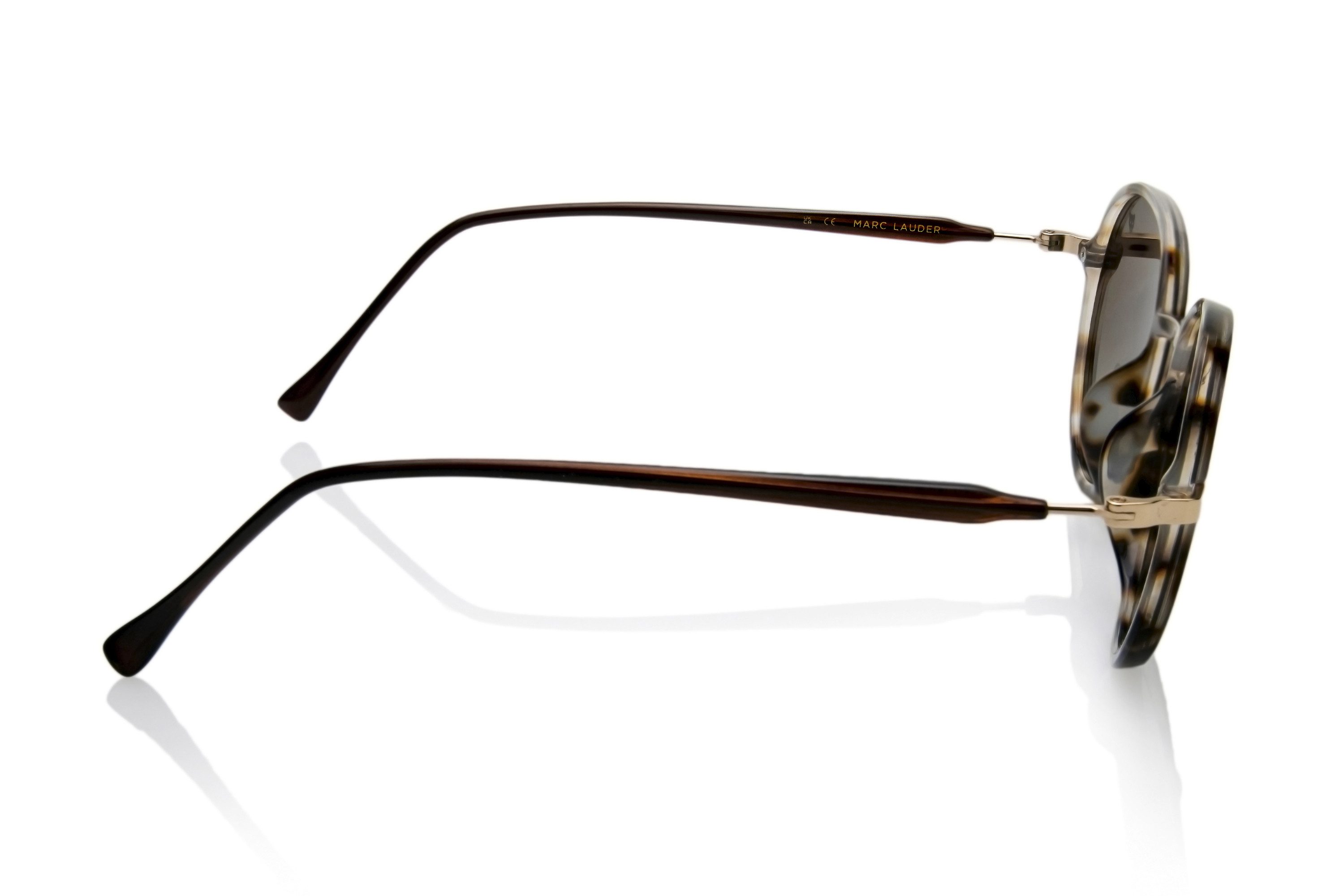 MARC LAUDER Sonnenbrille MA06-03 3: dunkles Glas, starke Sonneneinstrahlung