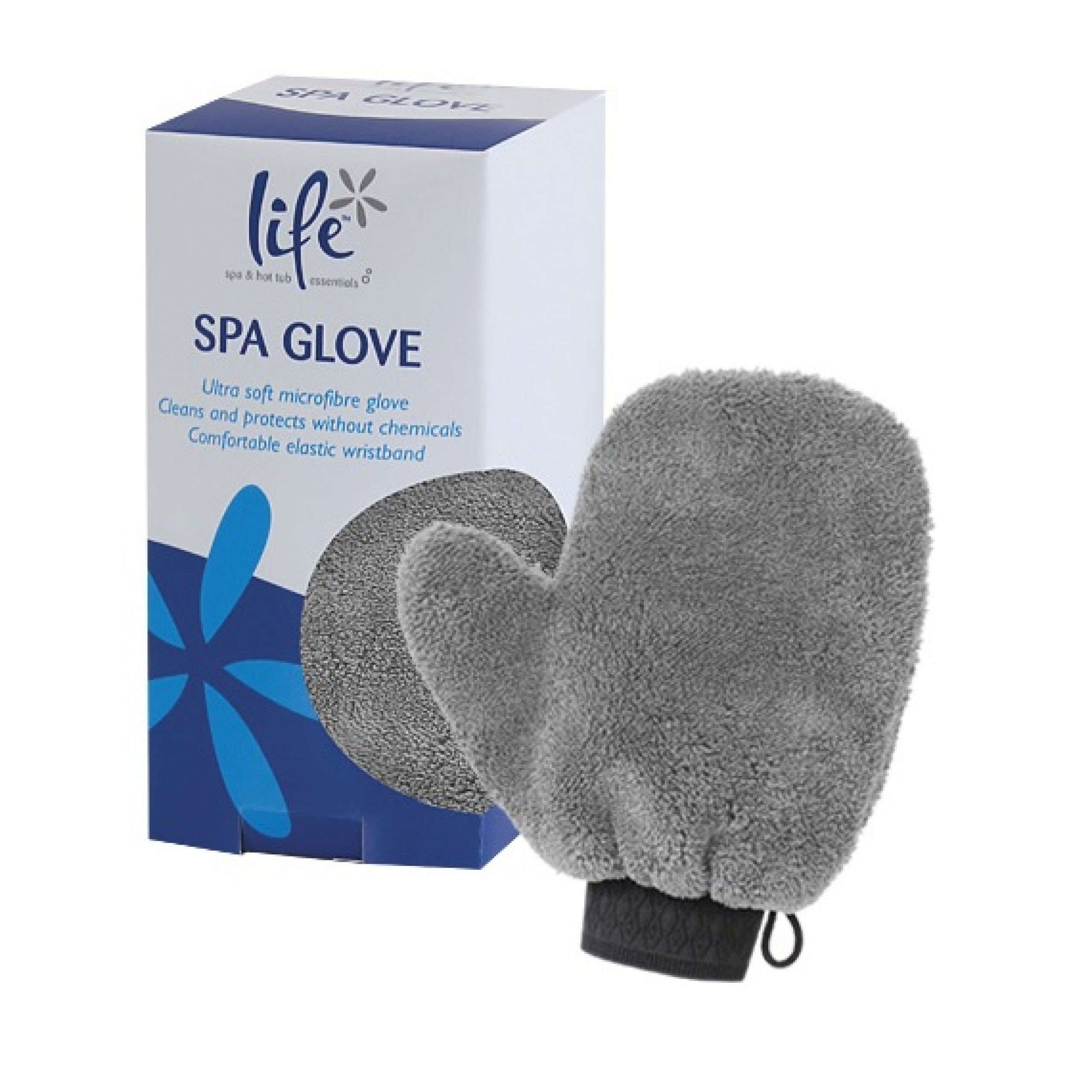Life Poolpflege Life Spa Glove Reinigungshandschuh für Whirlpools Spas und Pools