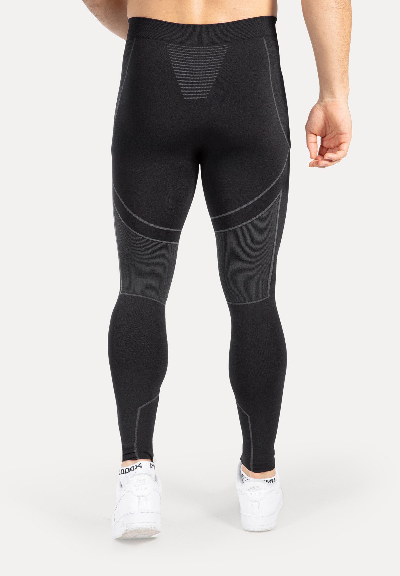 Smilodox Thermounterhemd Thermounterwäsche Set Herren - Funktionsunterwäsche - Thermowäsche Set ideal für Wintersportaktivitäten, atmungsaktiv, Seamless
