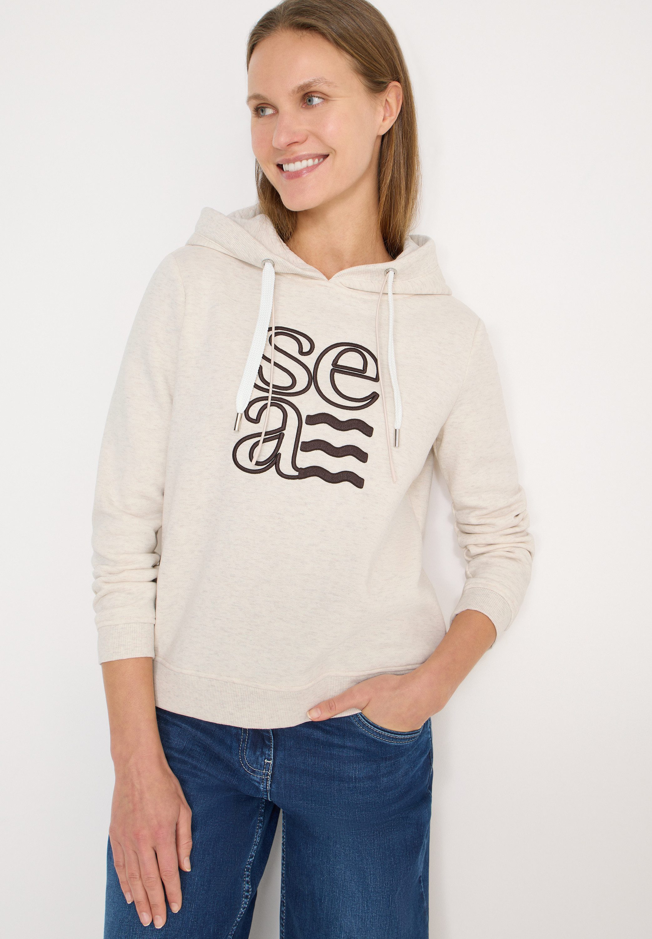 CECIL Sweatshirt mit Kapuze