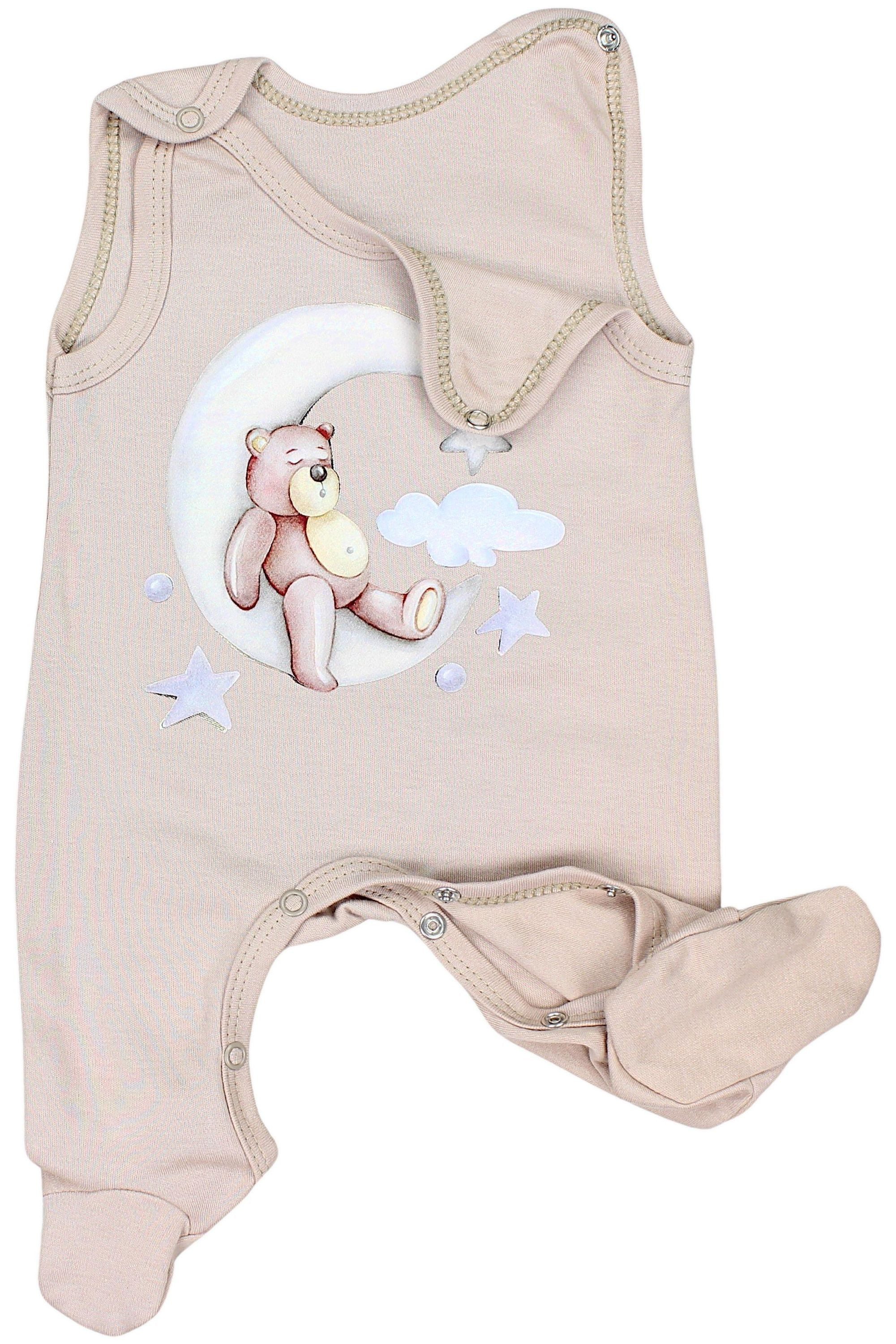 TupTam Strampler TupTam Baby Mädchen Jungen Strampler mit Langarmshirt Aufdruck Spruch