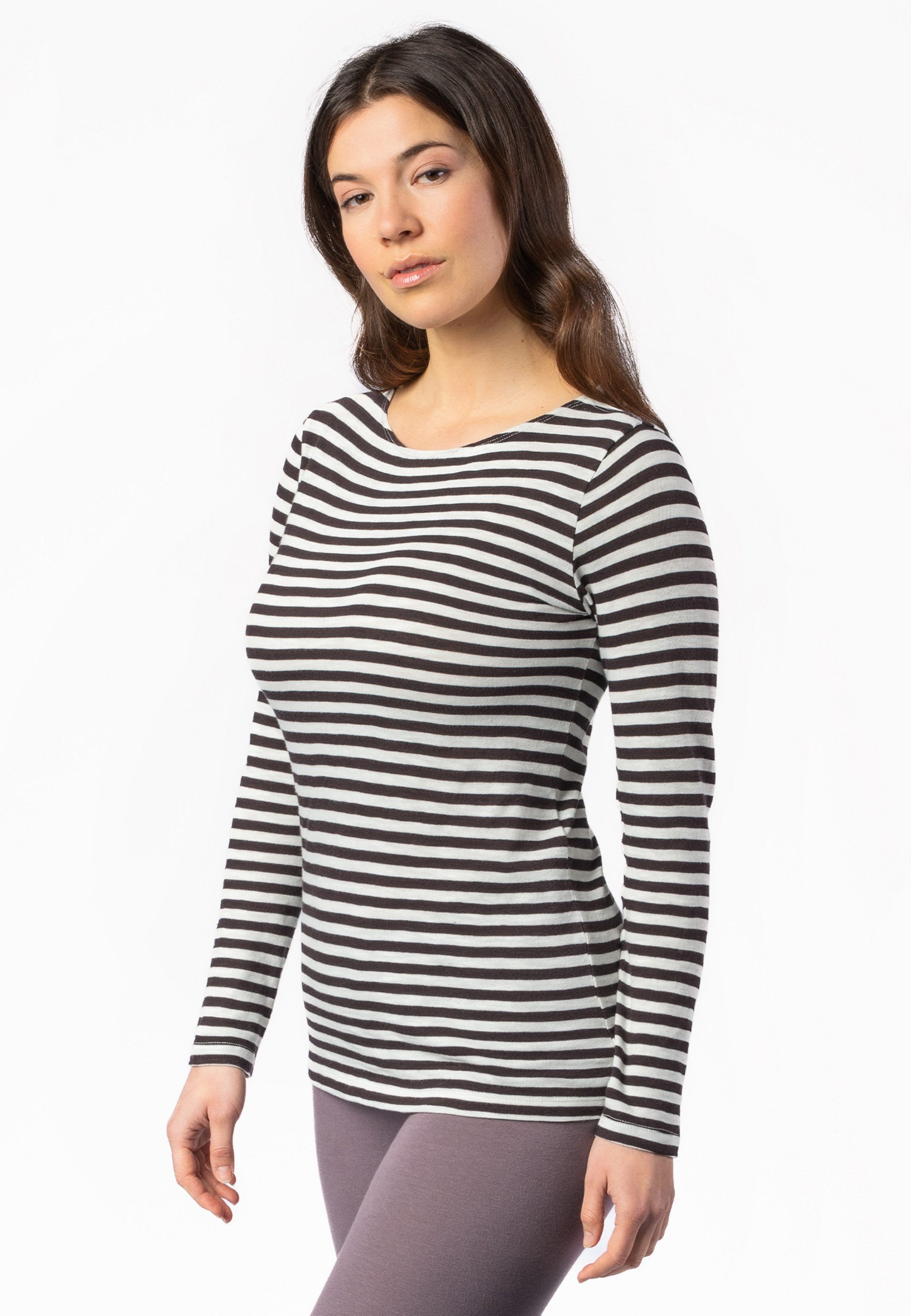 LIVING CRAFTS Langarmshirt SINIA GOTS zertifiziert