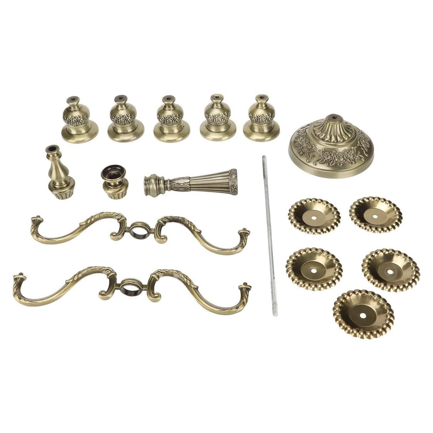LuxusKollektion Kandelaber Kerzenhalter Bronze 5-armig (1 St)
