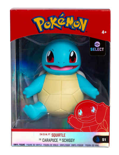 Jazwares Merchandise-Figur Pokémon - Schiggy - Vinyl Figur 10 cm, (1-tlg), aus Vinyl