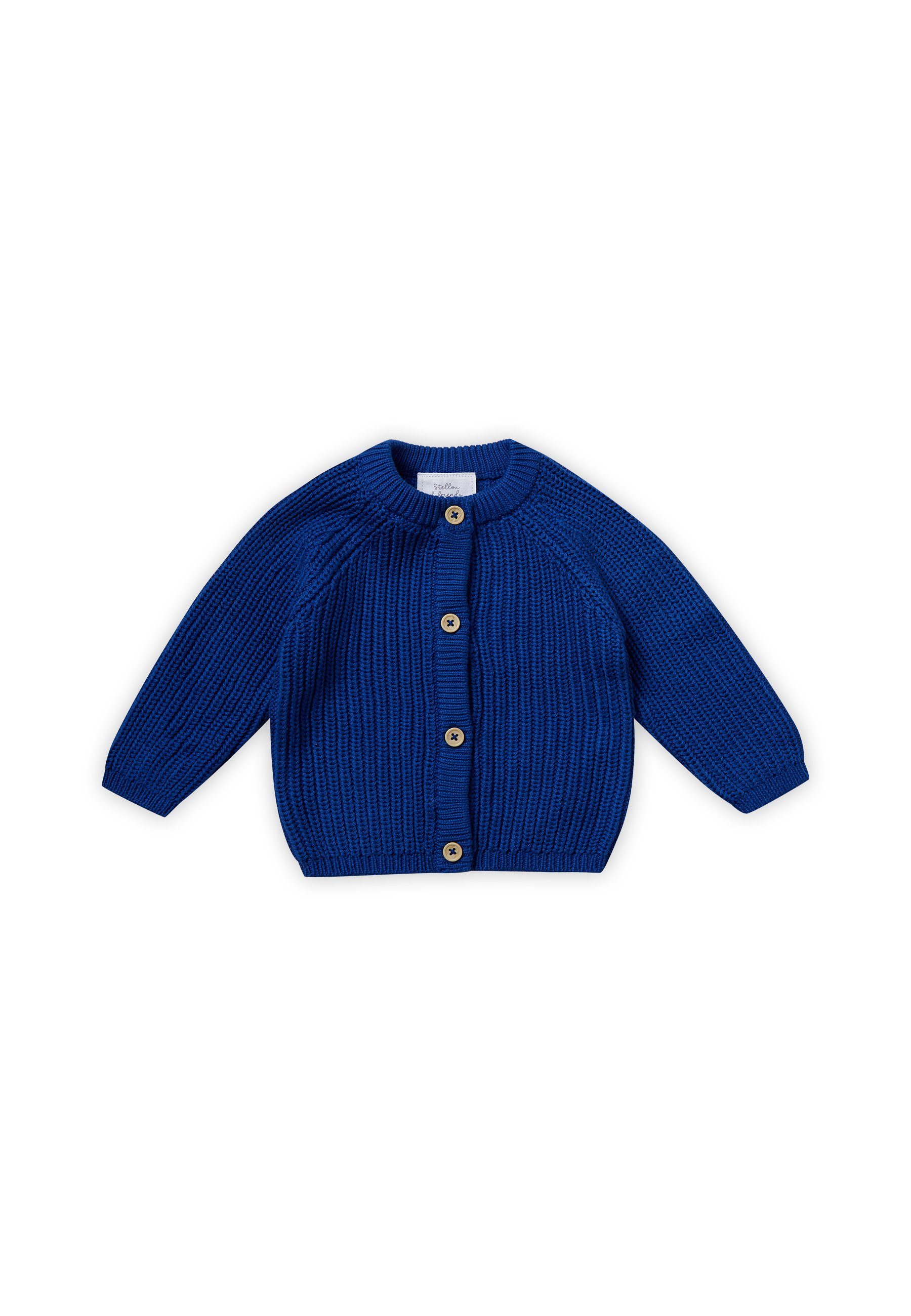 Stellou & friends Strickjacke Gerippter Cardigan Gerippter Cardigan