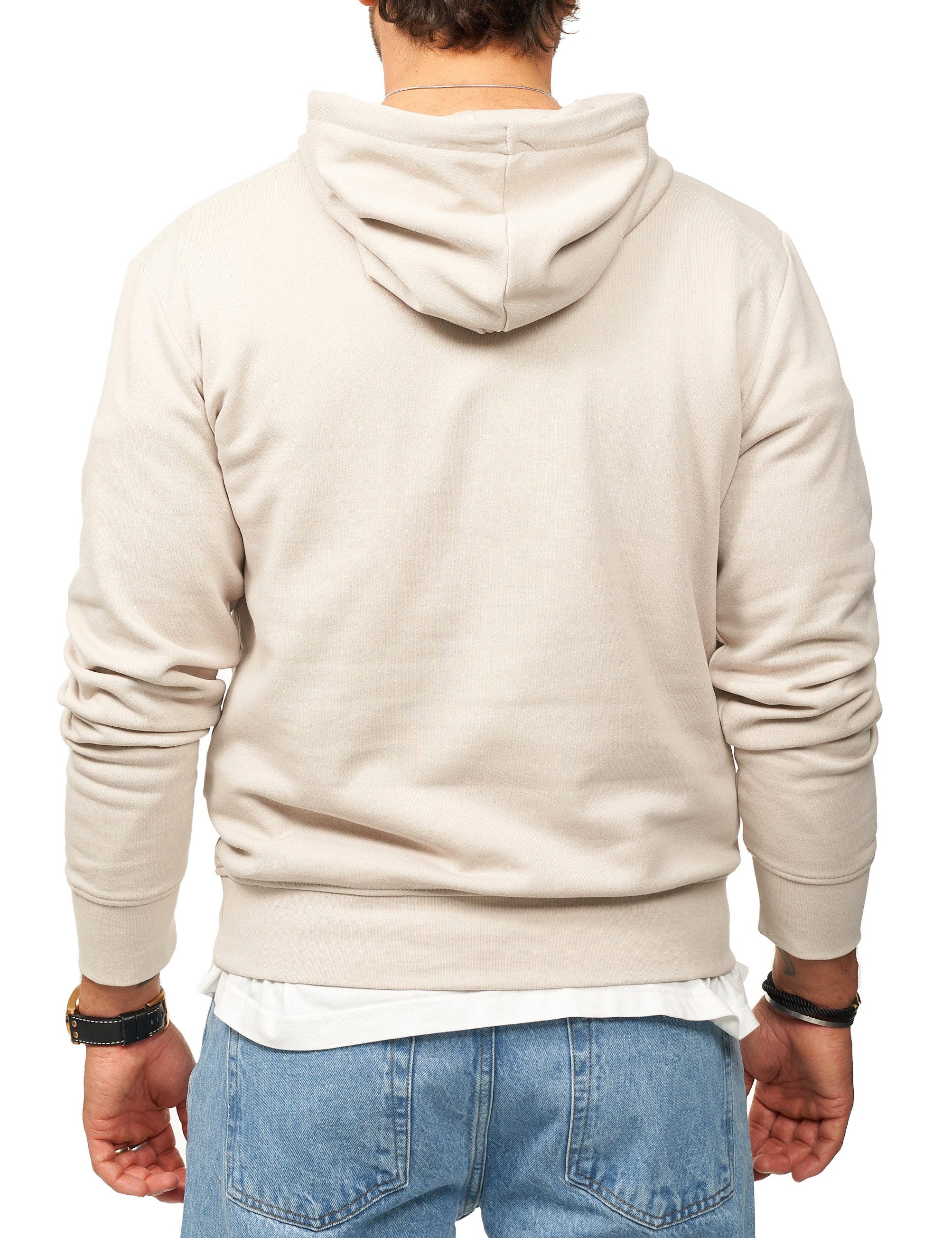 Jack & Jones Hoodie Kapuzenpullover Sweatshirt Kapuzensweatshirt Herren Pullover mit Logopatch und Kapuze im Regular Fit