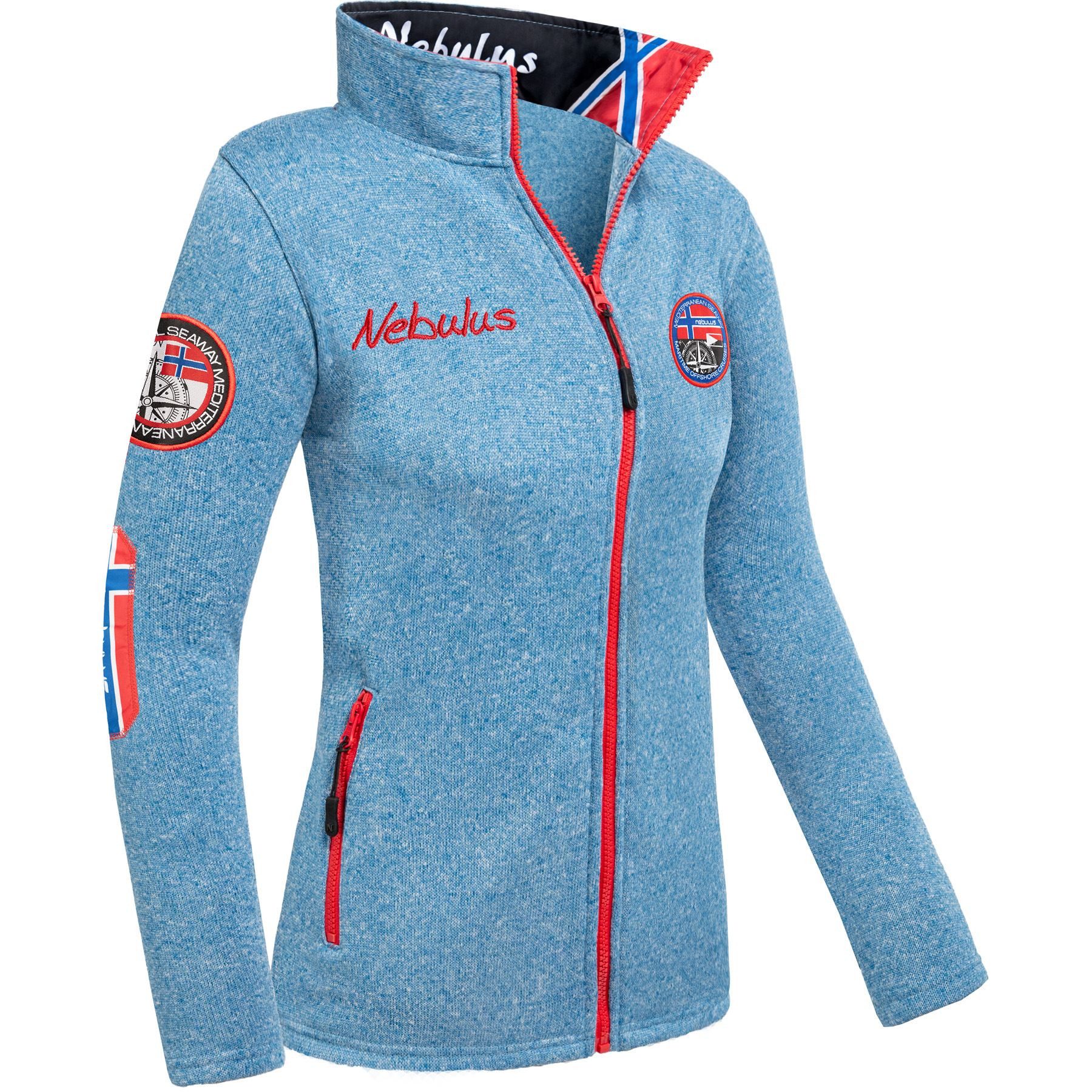 Fleecejacke FLENN, P4639 - Damen, malibublau, L/40