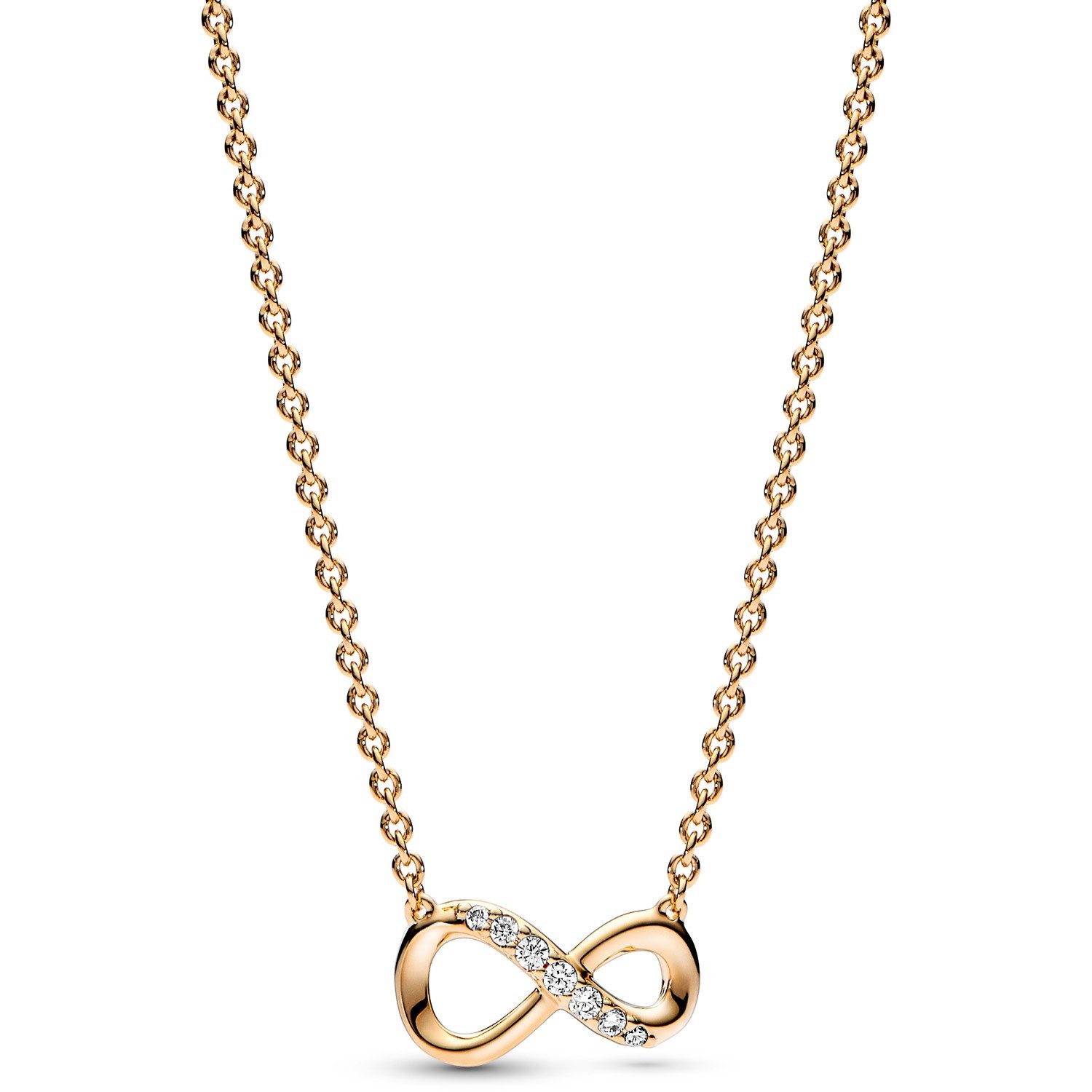 Pandora Collier Damen-Funkelnde Unendlichkeit Goldfarben günstig online kaufen