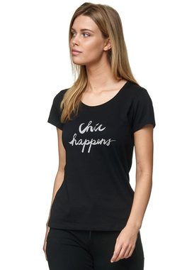 Decay T-Shirt Chic happens mit pfiffigem Statement-Print