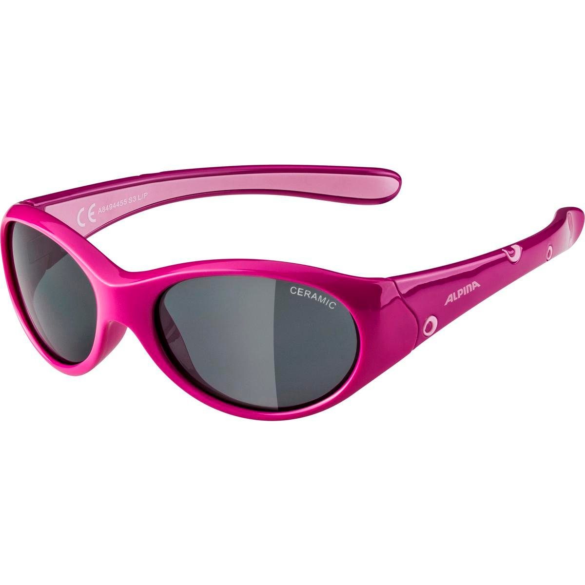 Alpina Sonnenbrille Alpina Kids Sportbrille FLEXXY GIRL A8494455 pink