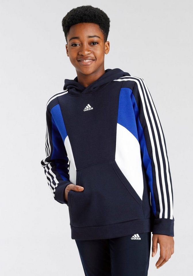 adidas Sweatshirt 3STREIFEN COLORBLOCK Sportswear HOODIE