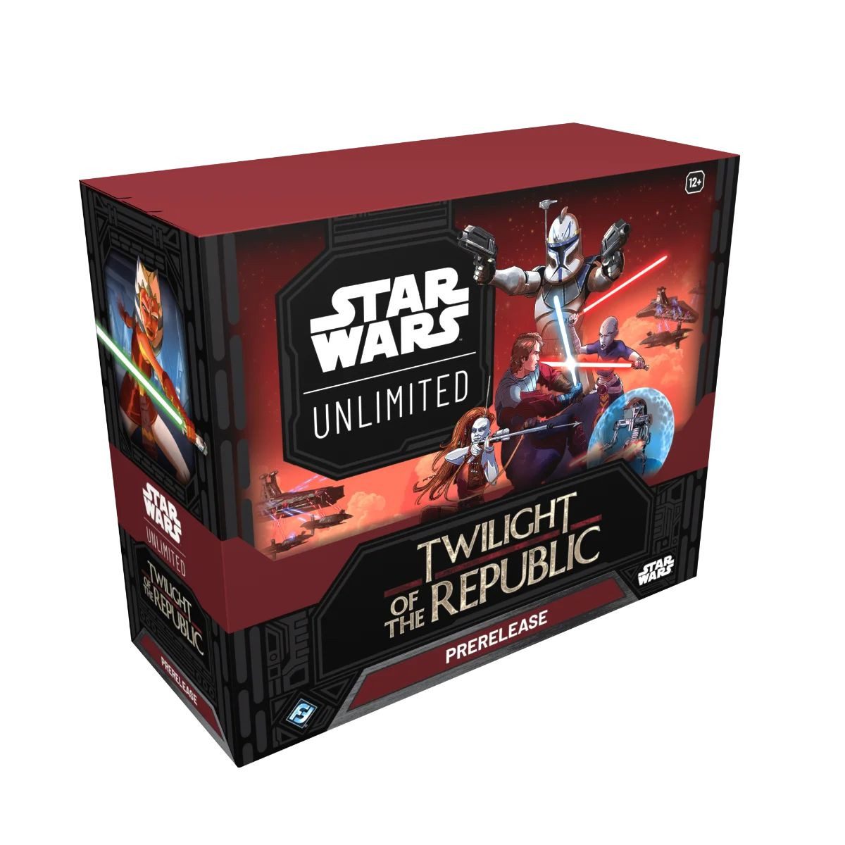 Fantasy Flight Games Sammelkarte Star Wars Unlimited Twilight of the Republic Prerelease Box Englisch