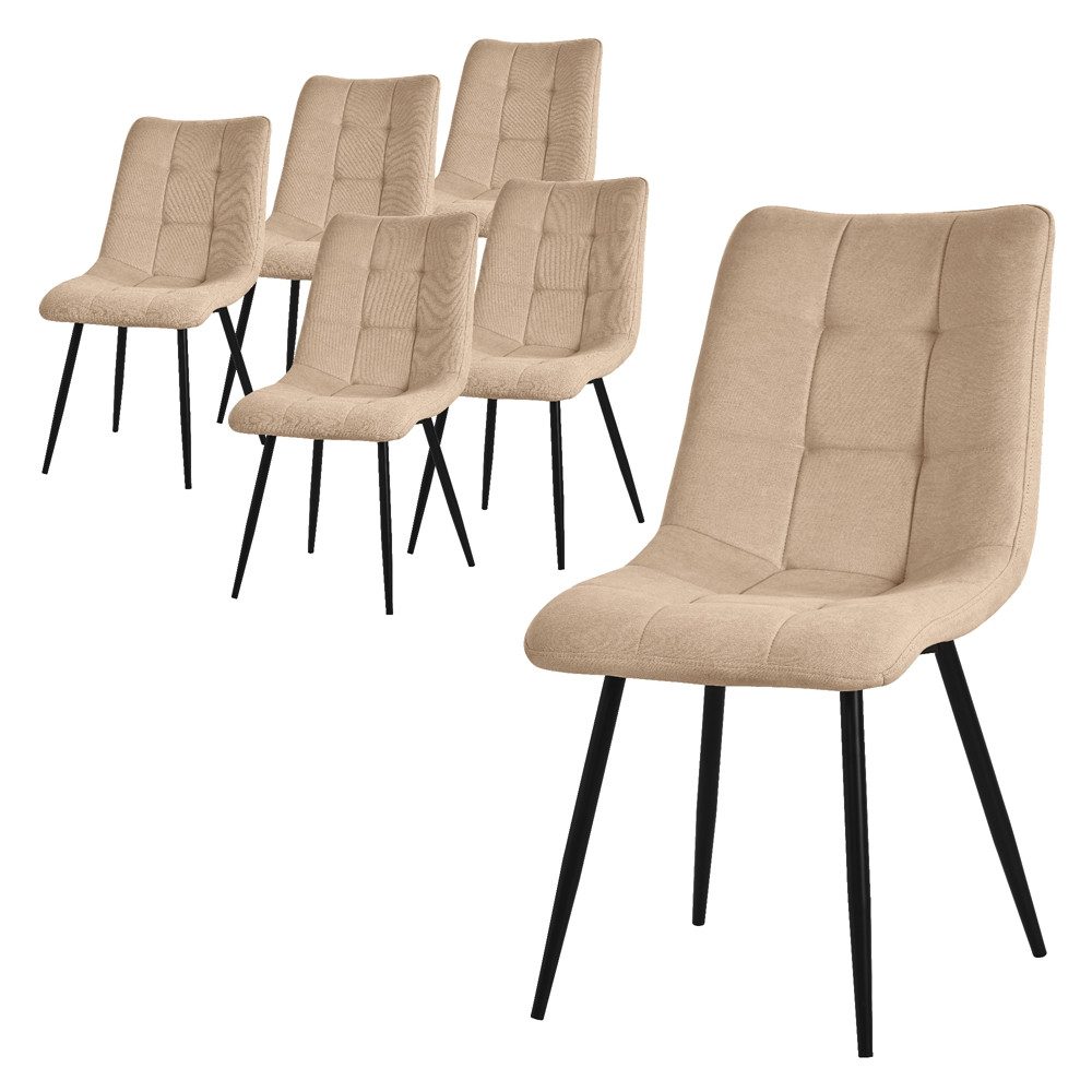Stuhl Esszimmerstühle mit Rückenlehne moderne Design Lounge Küchenstühle