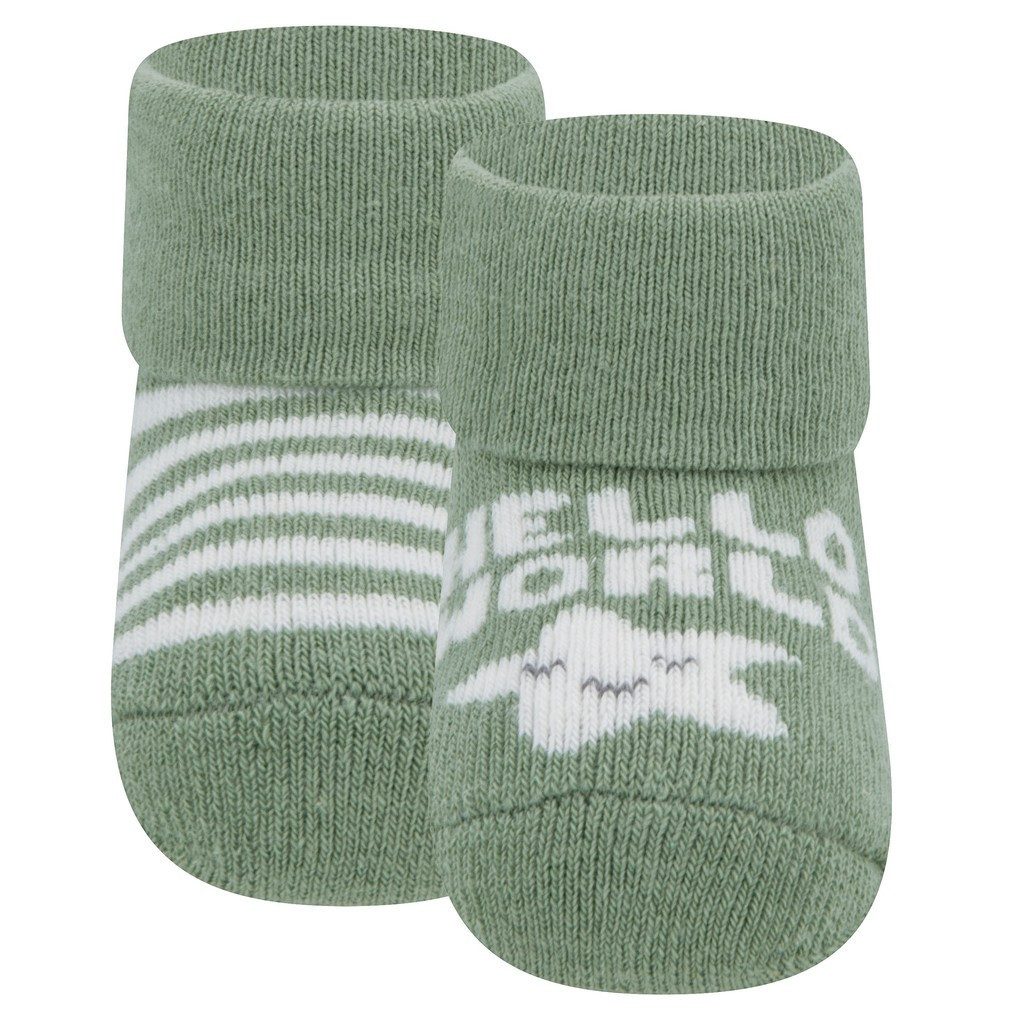 ewers.aus liebe. seit 1866. Socken Newborn Socken 2er-Pack mit Umschlagbund aus Baumwolle
