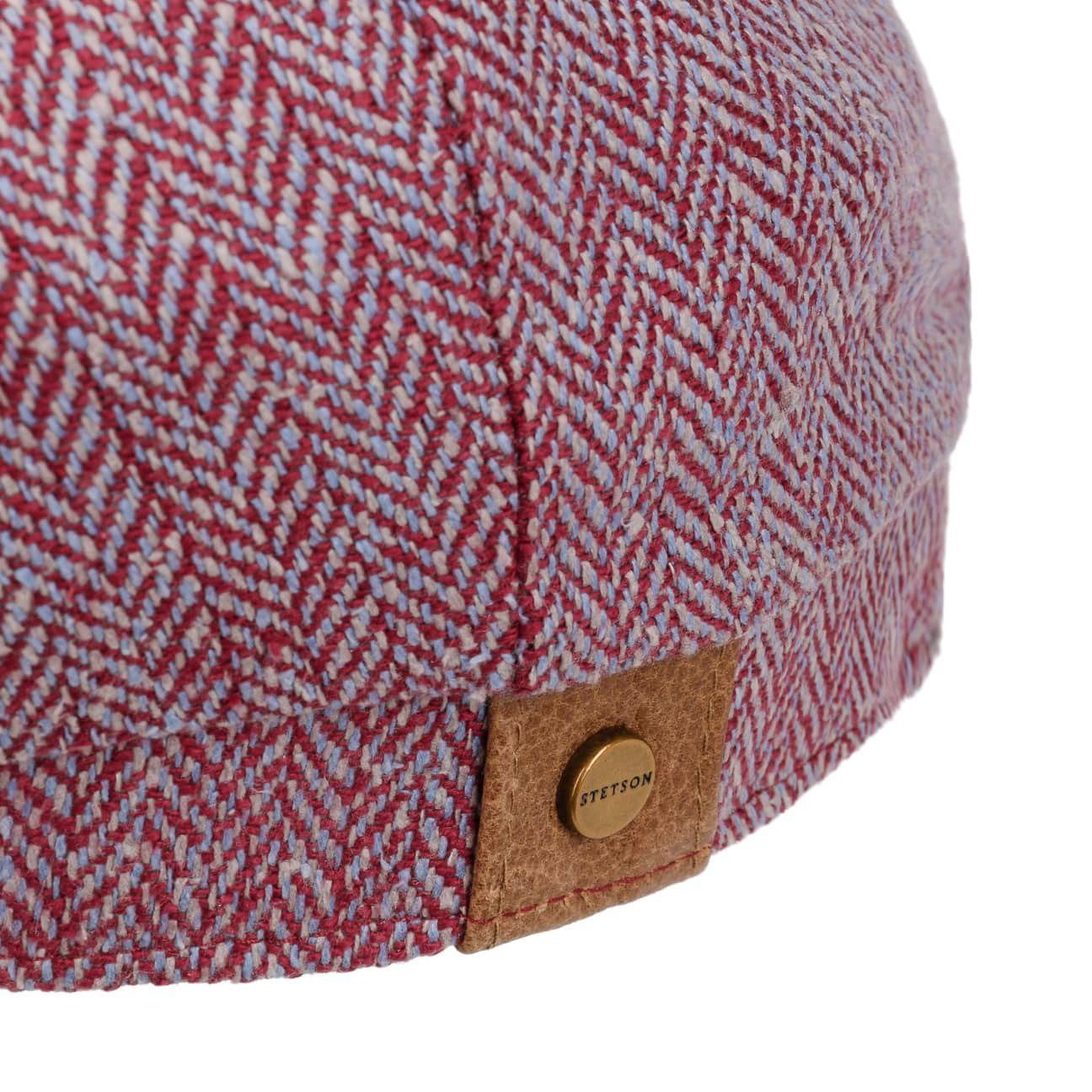 Stetson Flat Cap (1-St) Schiebermütze mit Schirm, Made in the EU