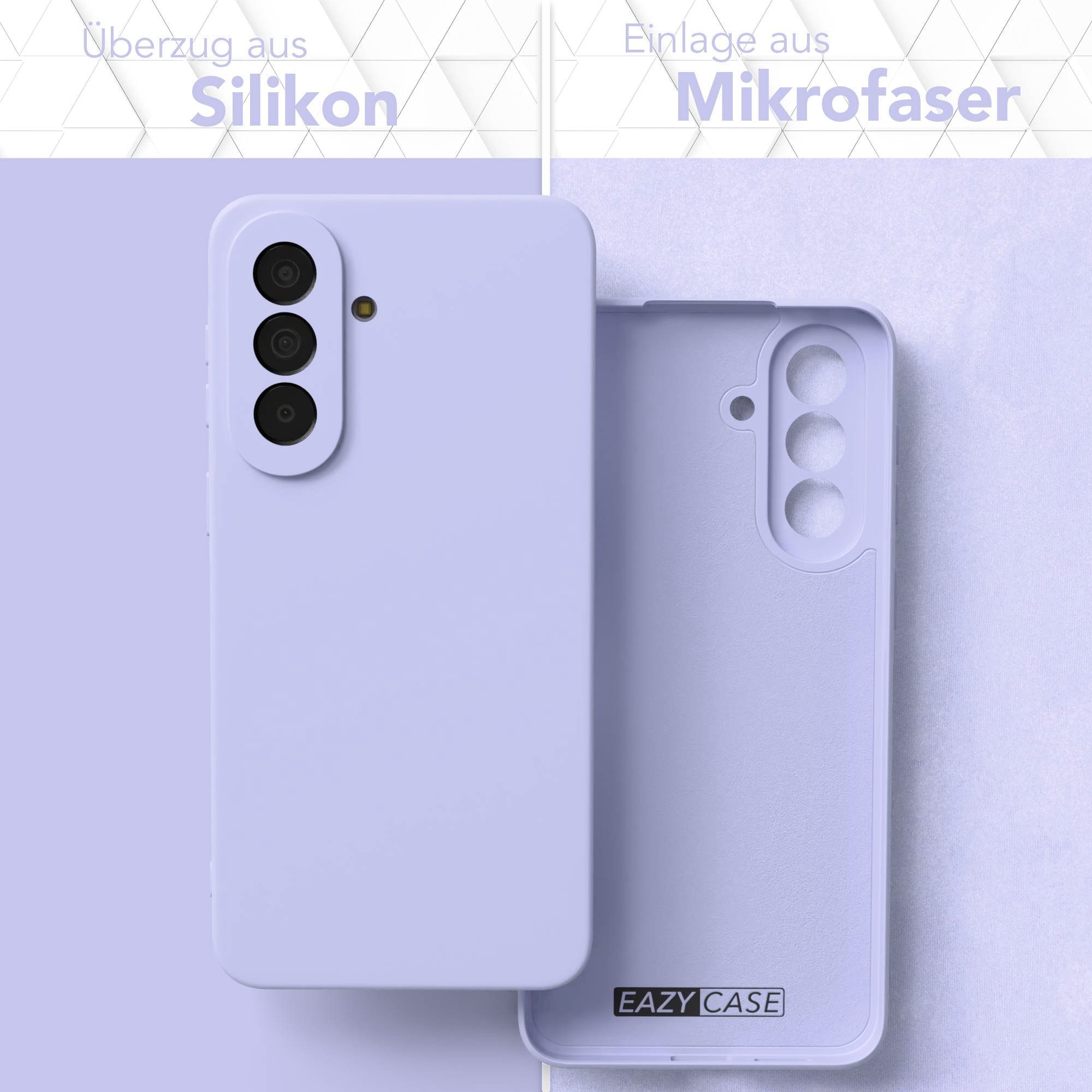 EAZY CASE Handyhülle TPU Hülle für Samsung Galaxy A57 6,7 Zoll, Silikonhülle stoßfest Smart Slimcover Case Dünn Blau Lila – Bild 3 von 5