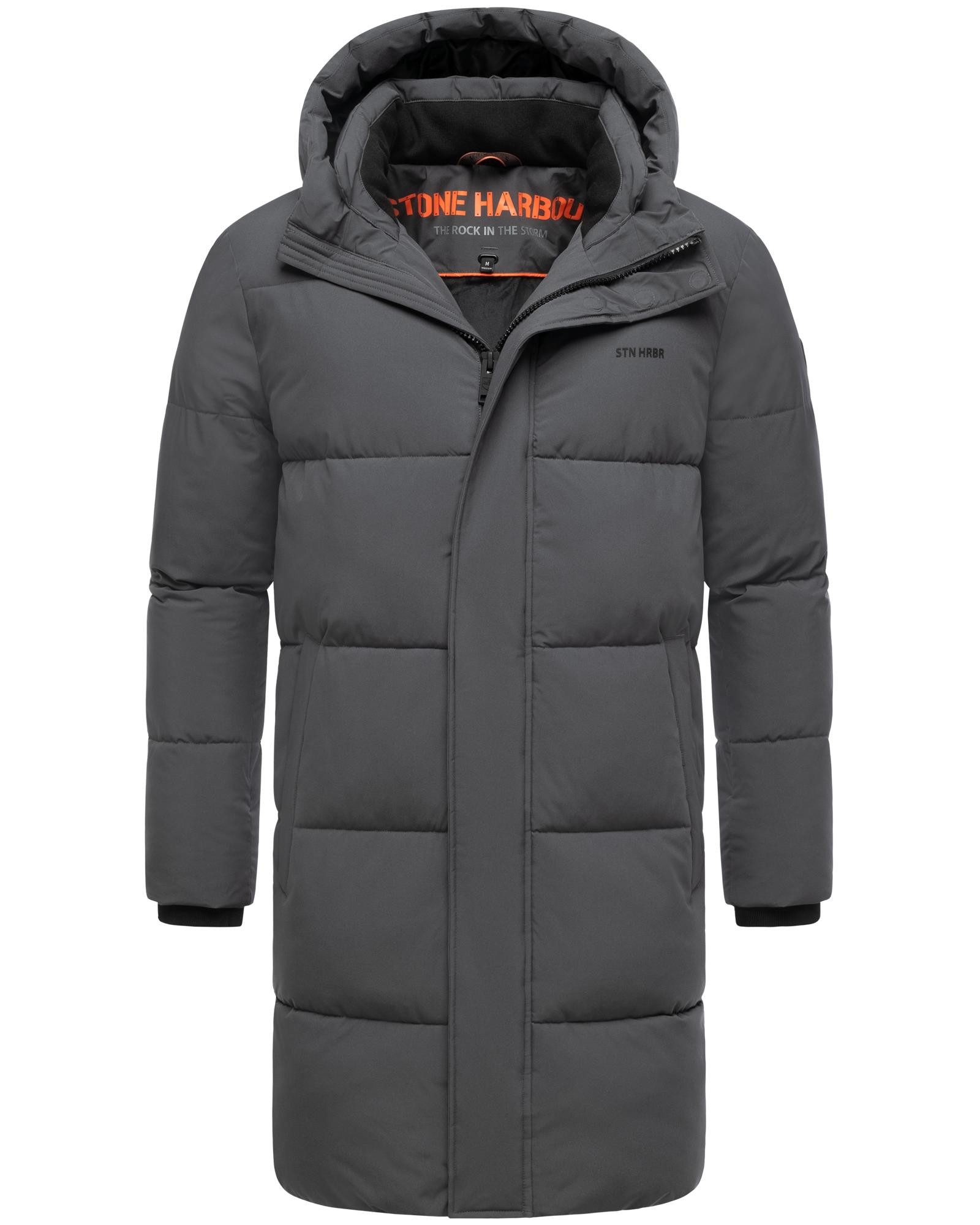 Stone Harbour Steppmantel Hadrieen XX modischer Herren Wintermantel mit kuscheligem Futter