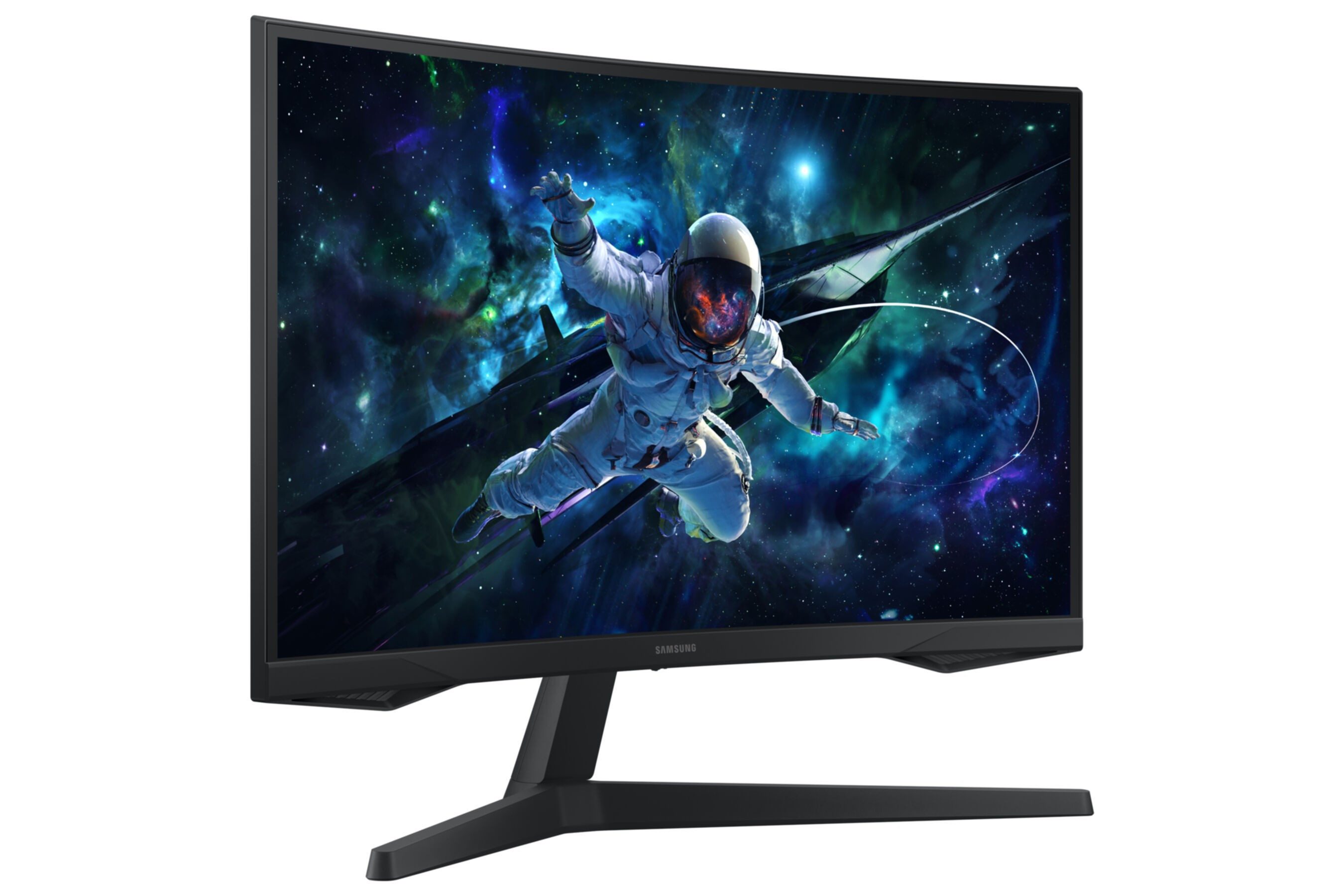 Samsung G55C LED-Monitor (68 cm/27 ", 2560 x 1440 px, QHD, 1 ms Reaktionszeit, 165 Hz, VA LED)