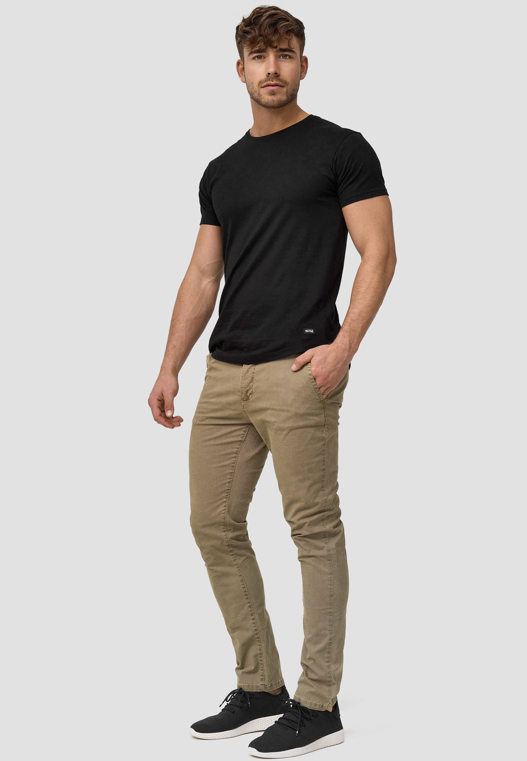 Indicode Chinohose Herren Waller Chino Hose Herrenhose
