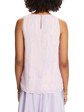 Esprit Blusentop Crêpe-Chiffon-Bluse mit Print