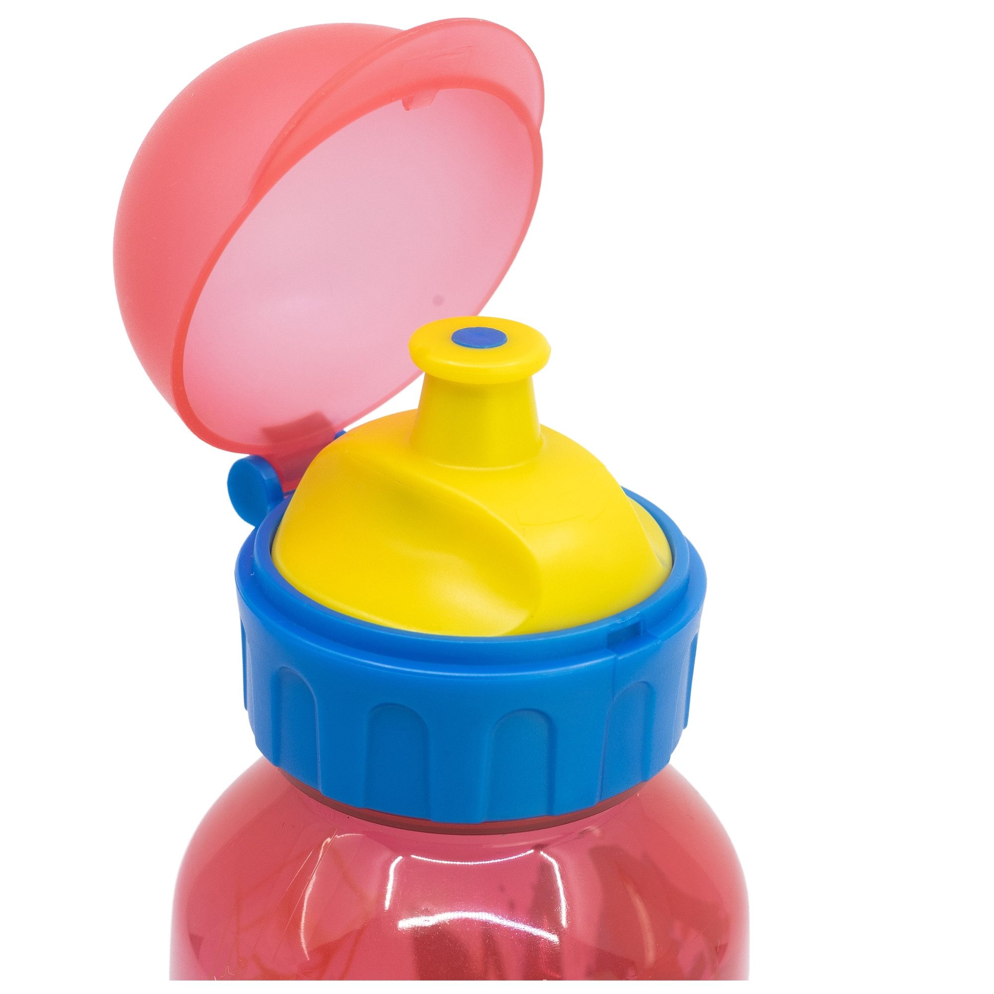 MARVEL Lunchbox Marvel Spiderman 4 tlg Kinder Set Brotdose Trinkflasche Besteck, (4-tlg., Spar-Set)