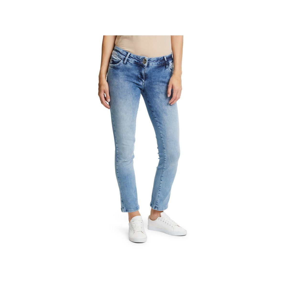 Betty Slim-fit-Jeans Barclay (1-tlg) blau