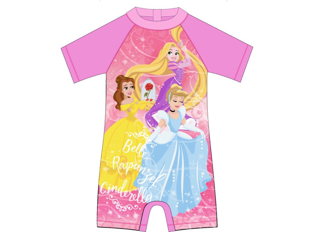Disney Princess Badeanzug mit UV-Schutz 50+