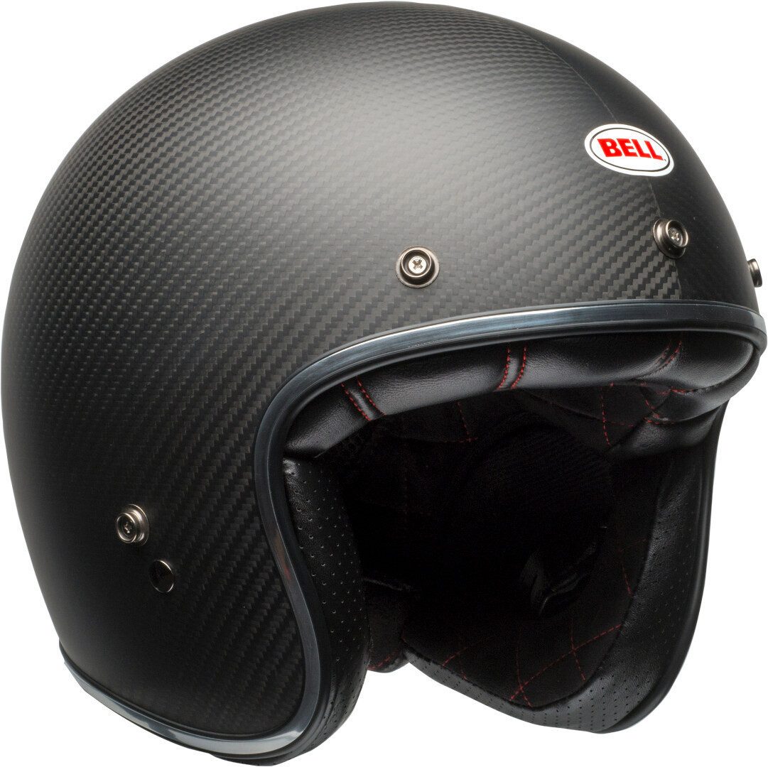 Bell Motorradhelm Custom 500 Carbon Solid Jethelm, ECE 22.06