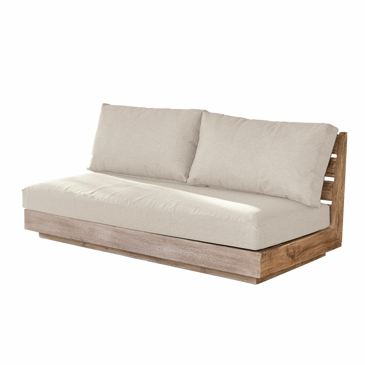 Mirabeau Sofa Sofaelement Courtelevant creme/braun