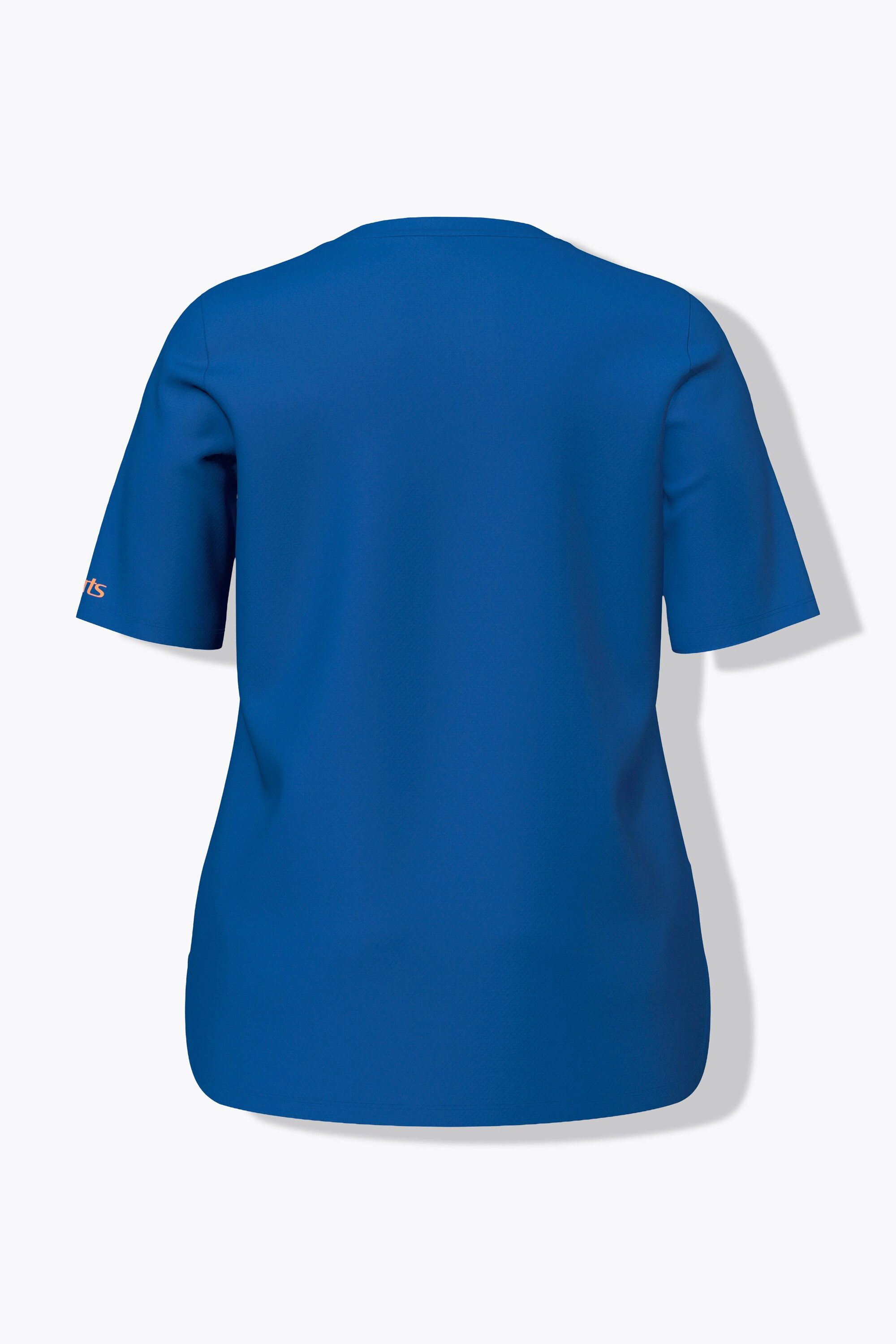 Ulla Popken T-Shirt Funktions-Shirt V-Ausschnitt Halbarm recycelt – Bild 4 von 5