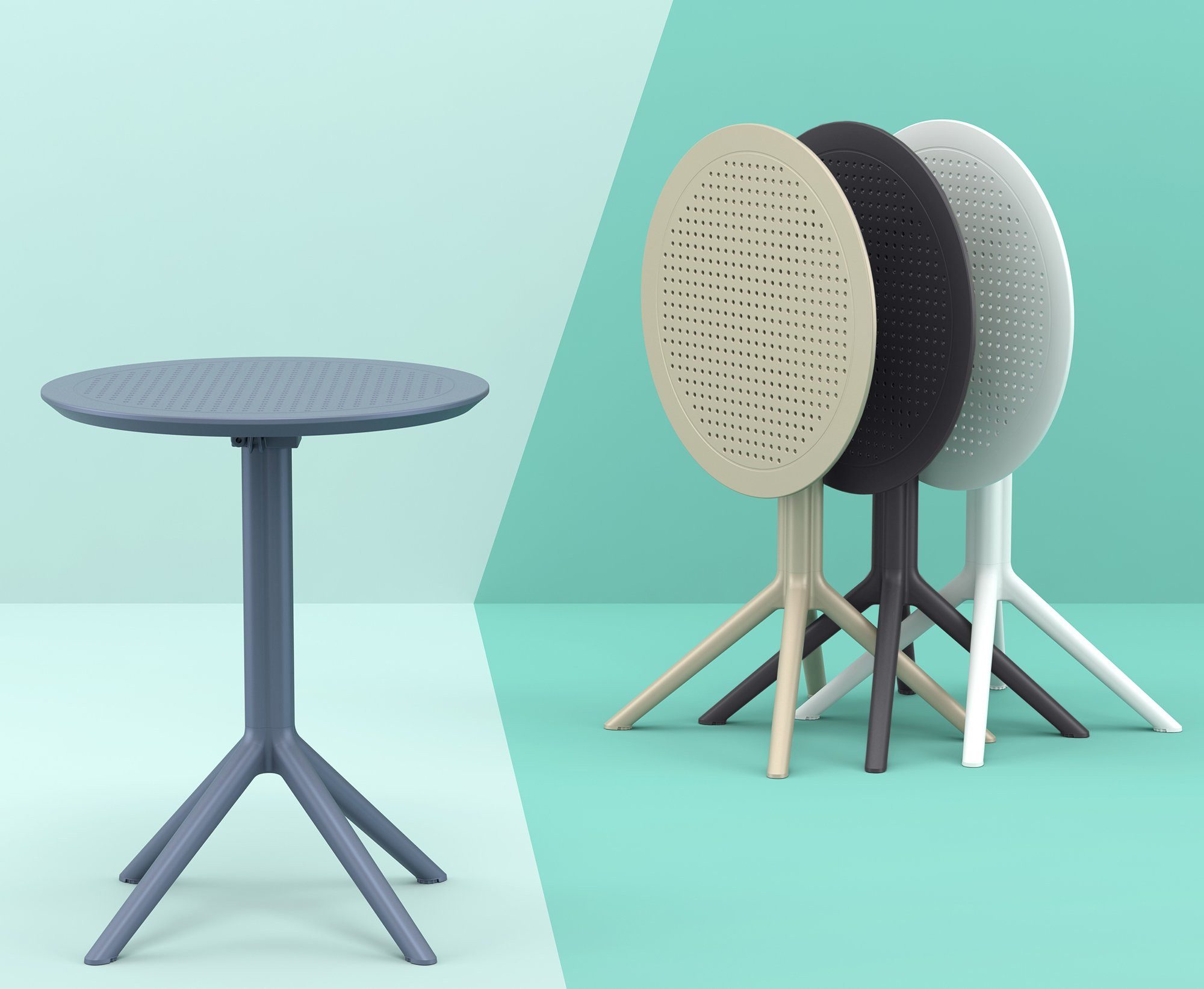 CLP Gartentisch Sky, Rund Oder Eckig