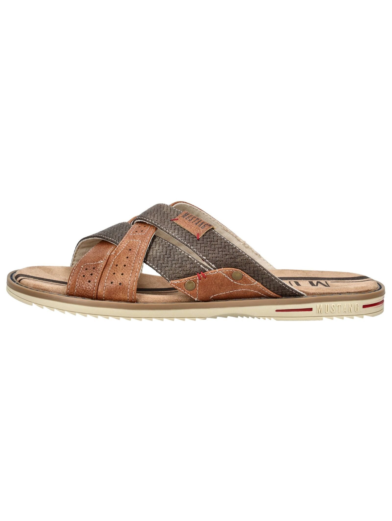 Mustang Shoes Mustang Shoes Pantoletten Lederimitat günstig online kaufen