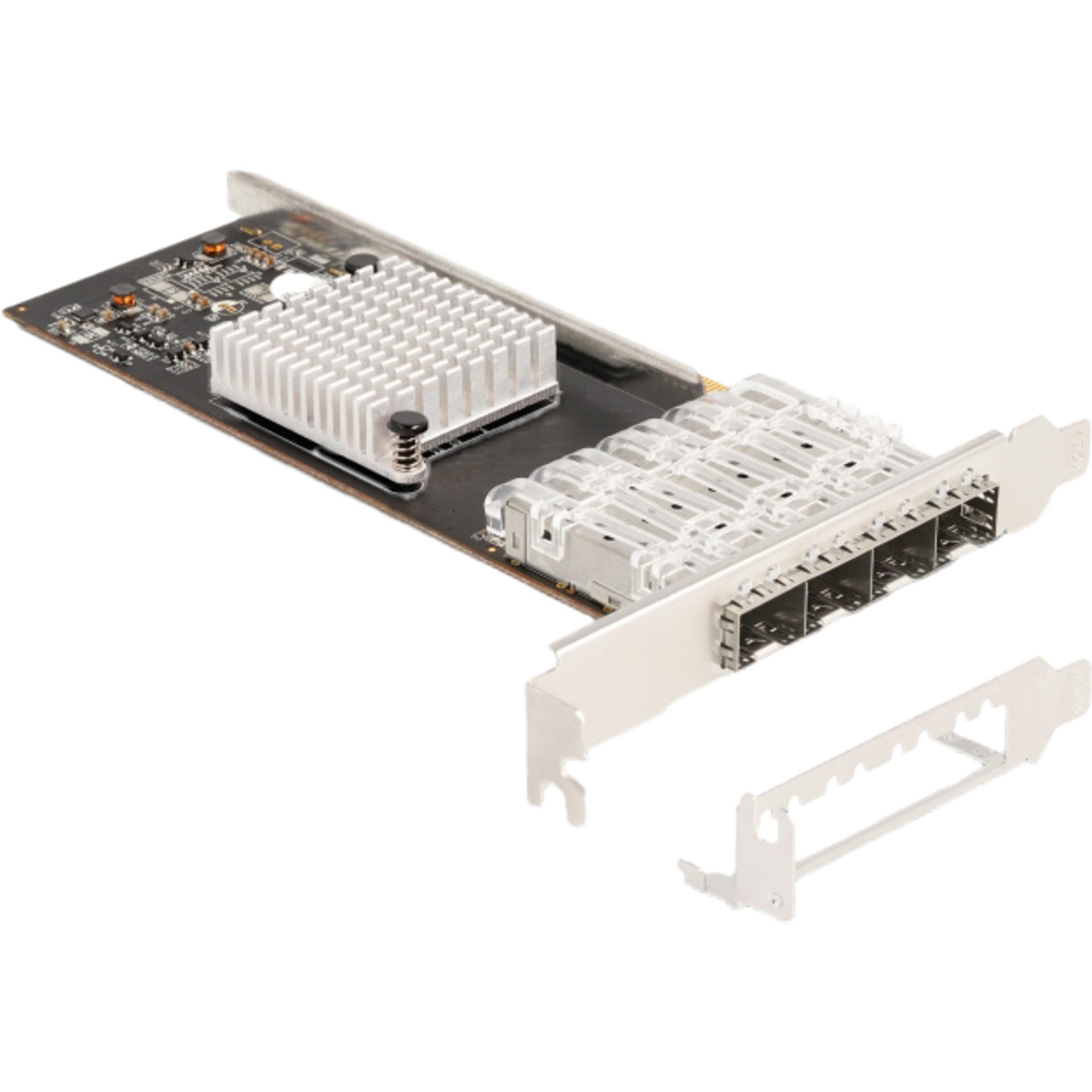 DeLOCK PCI Express x4 zu 4 x SFP Slot Gigabit LAN Netzwerk-Adapter