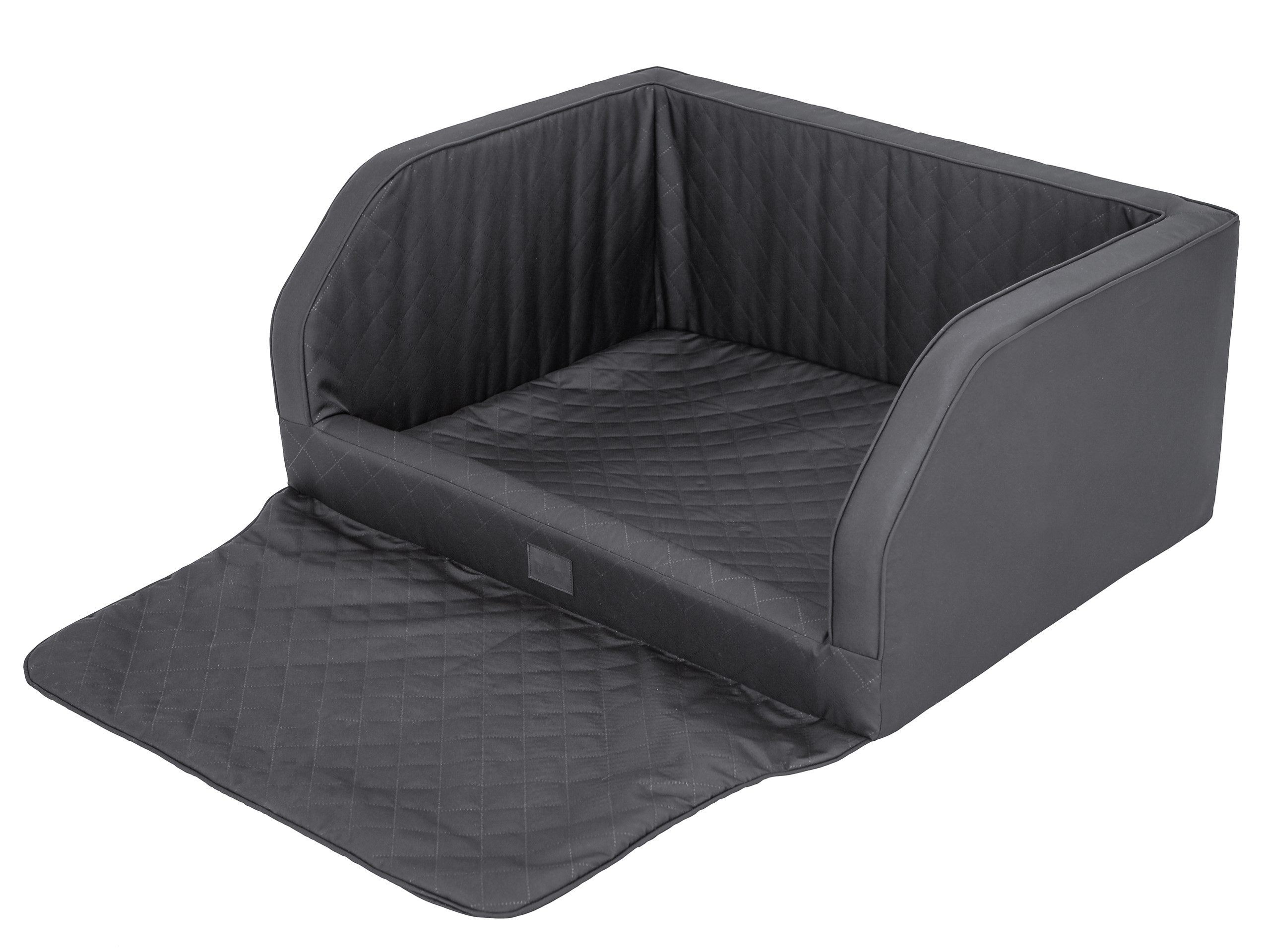 Hobbydog Tier-Autobett HOBBYDOG Adventure Kofferraum-Hundebett 2-in-1 Reisebett formstabil, 2-in-1: Transportbett & Hundebett, formstabil, komfortabel