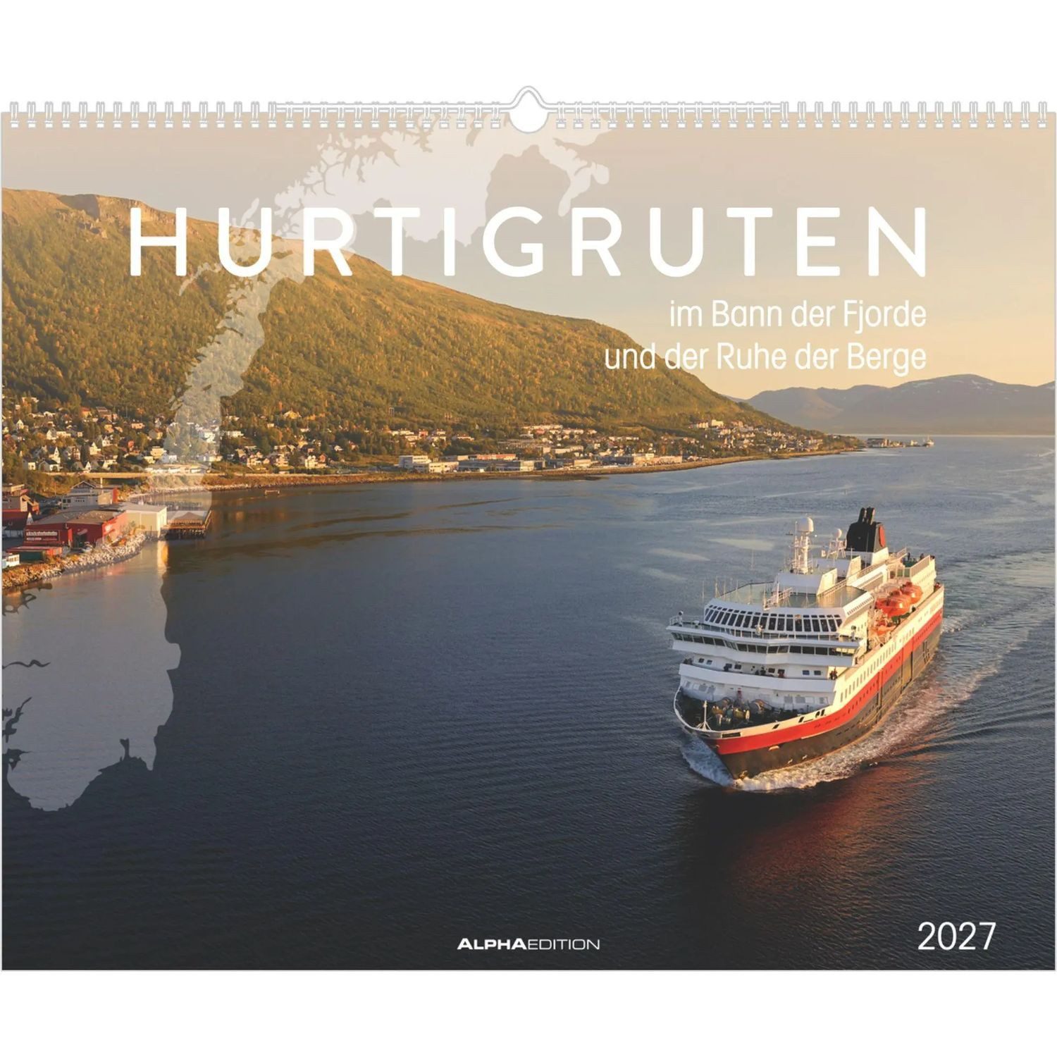 NEUMANN Wandkalender Hurtigruten 2027