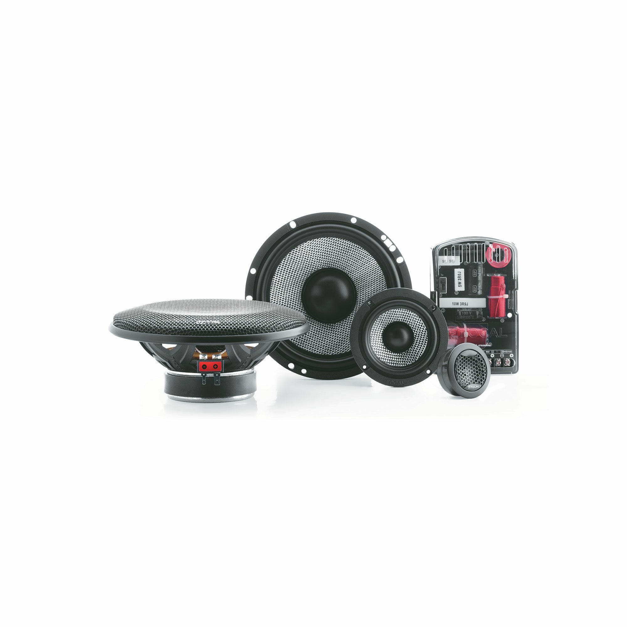 FOCAL FOCAL 165 AS3 3-Wege Kompo Lautsprecher 16,5 cm ACCESS Auto-Lautsprecher