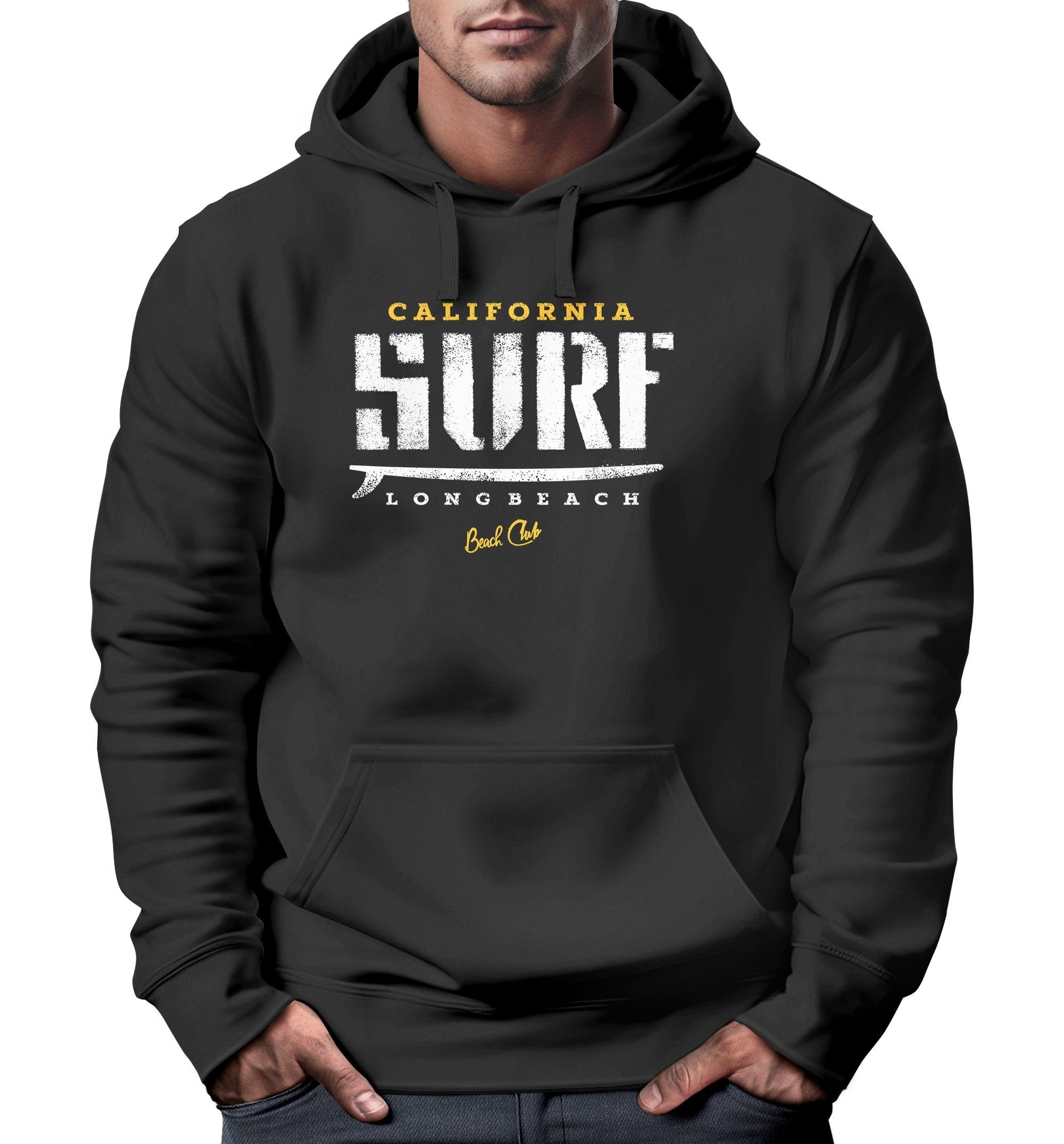 Hoodie Hoodie Herren Surf Kapuzen-Pullover Männer