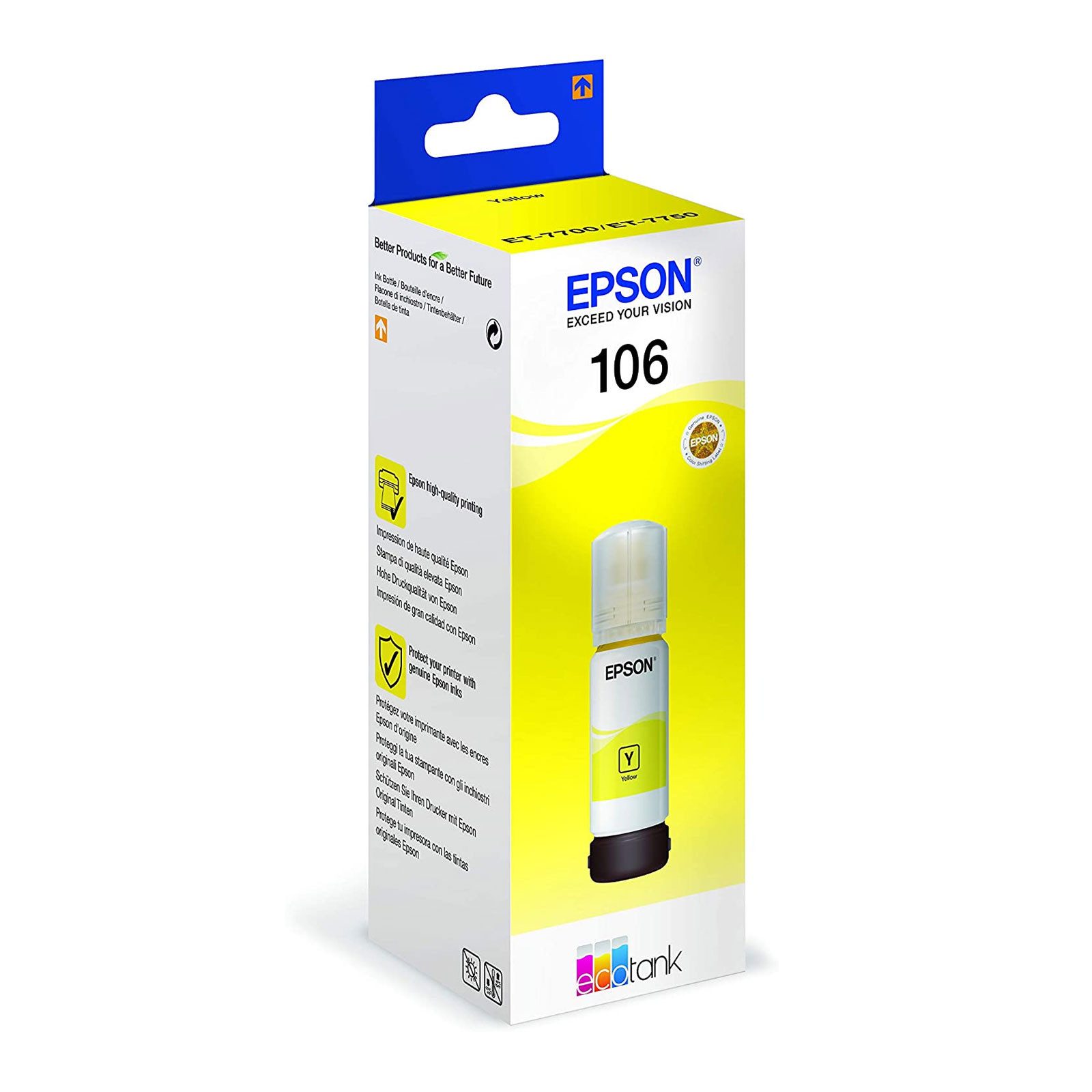 Epson Original Tinte 106 EcoTank ink bottle Yellow Nachfülltinte (x)