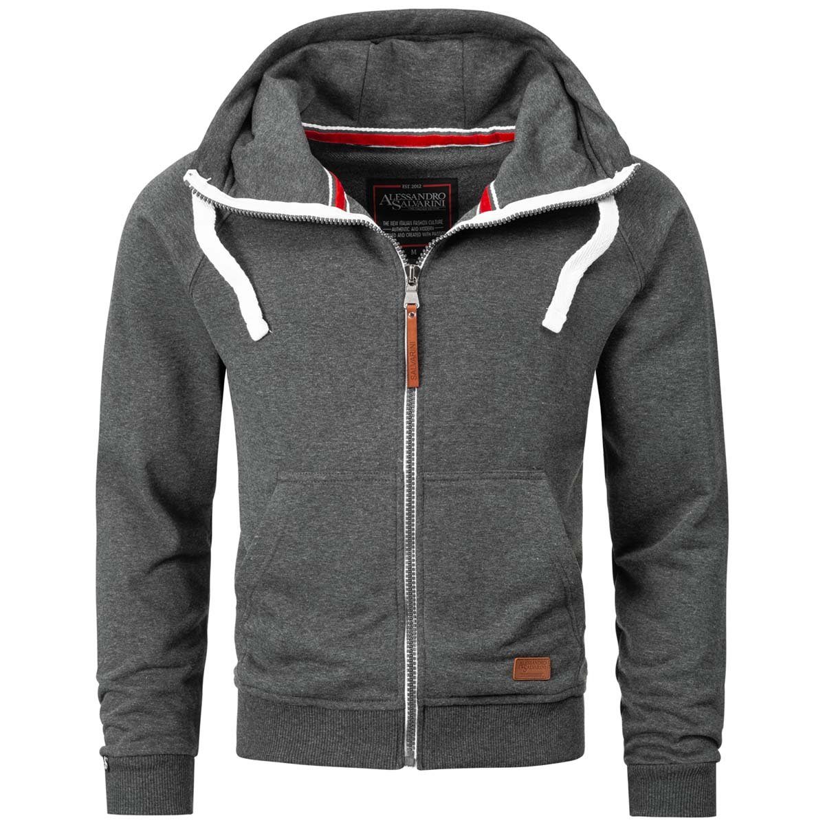 Alessandro Salvarini Sweatjacke ASParma Sweatjacke mit günstig online kaufen