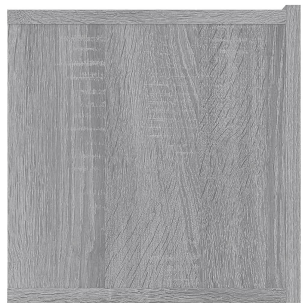 Sonoma (1-St) Holzwerkstoff 80x30x30 Grau TV-Schrank vidaXL cm TV-Schrank