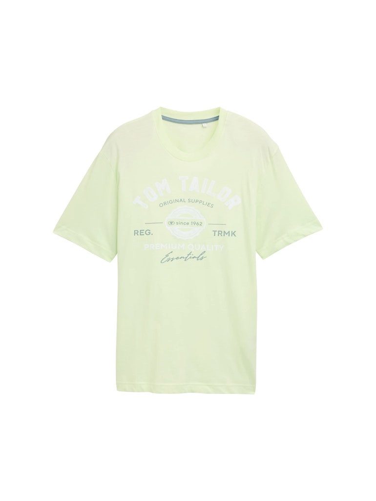 Tom Tailor Herren T-Shirt LOGO - Regular Fit günstig online kaufen